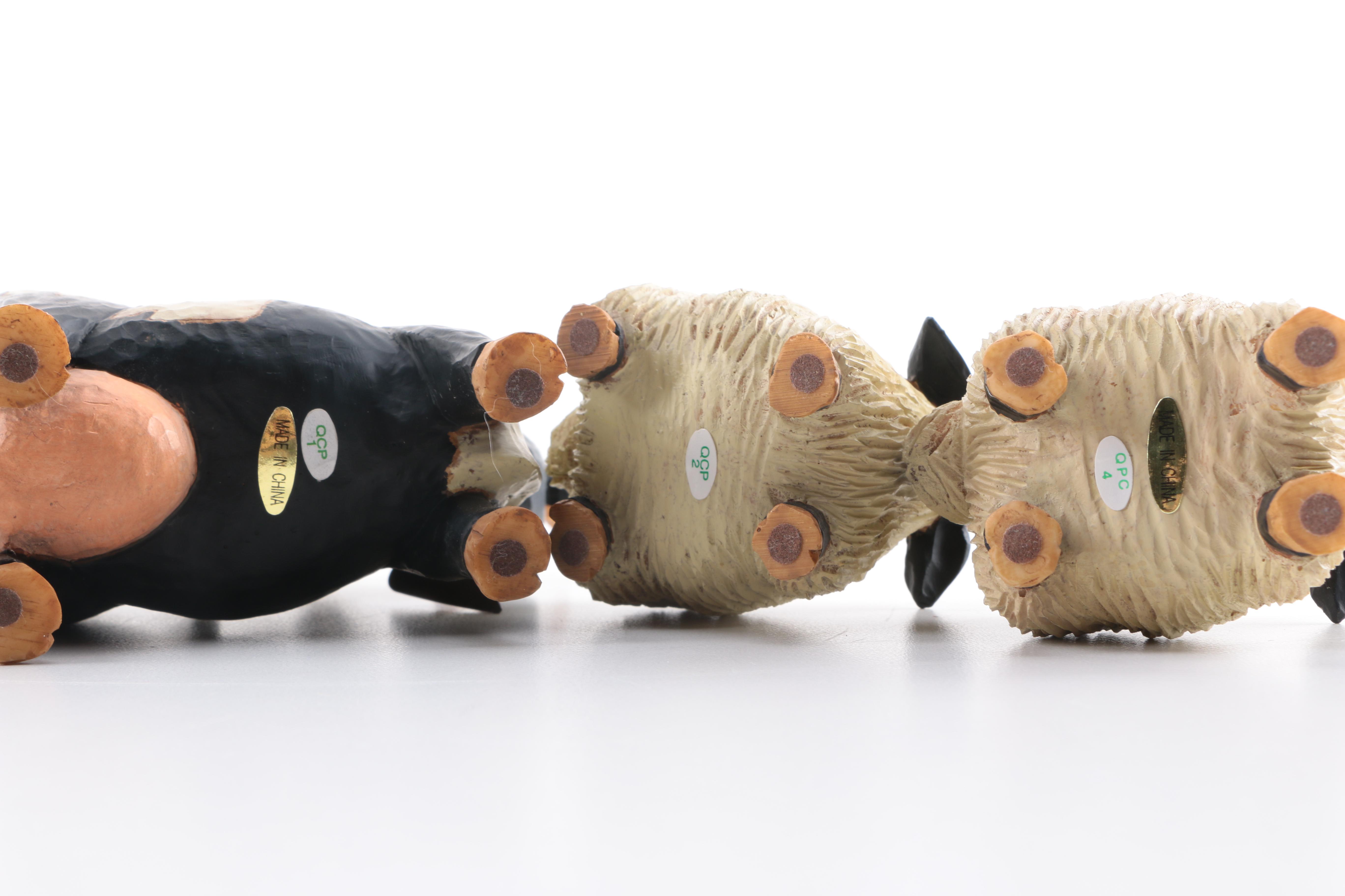 Williraye Studio "Nativity" and "Three Kings" Figurines