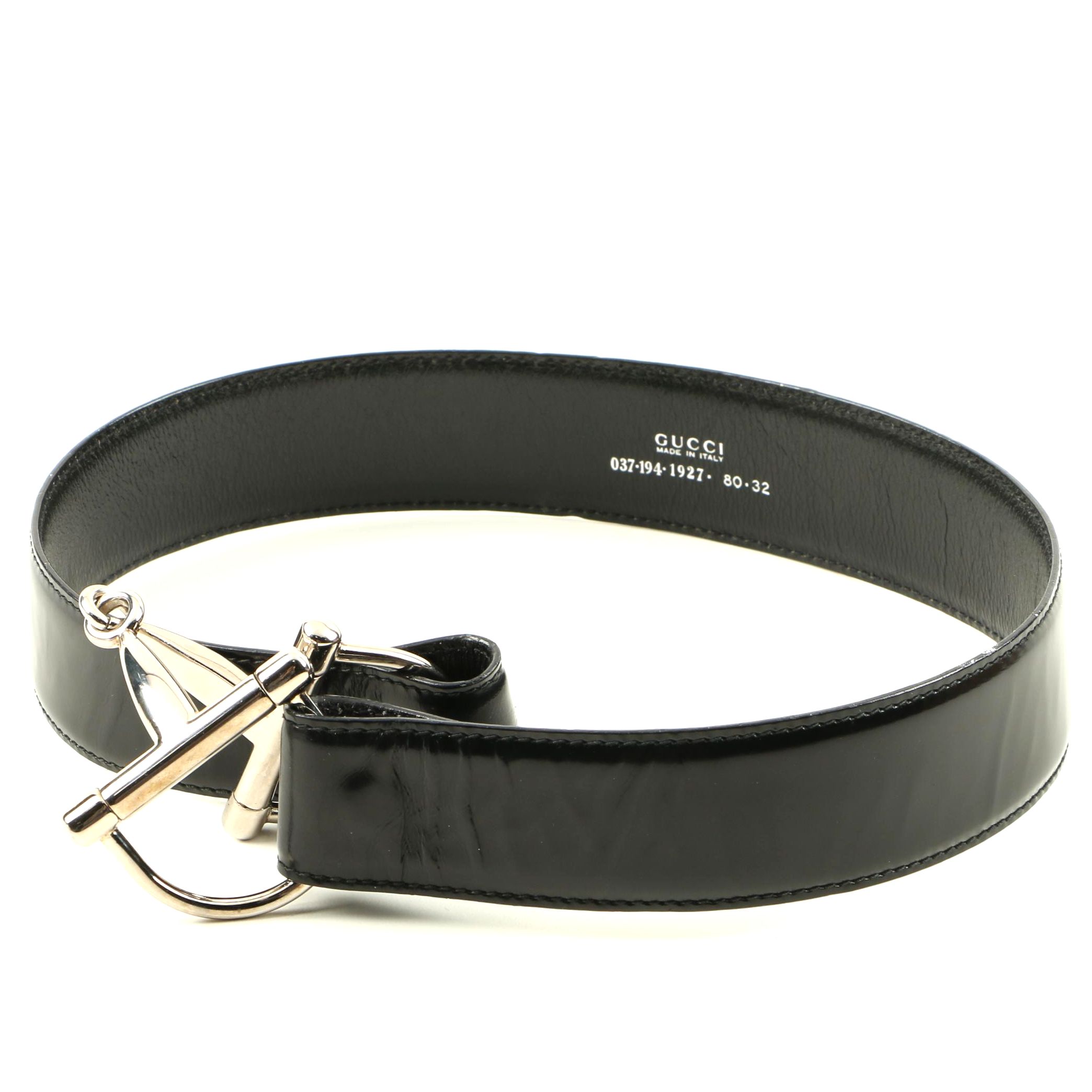 Gucci Horse Bit Buckle Belt