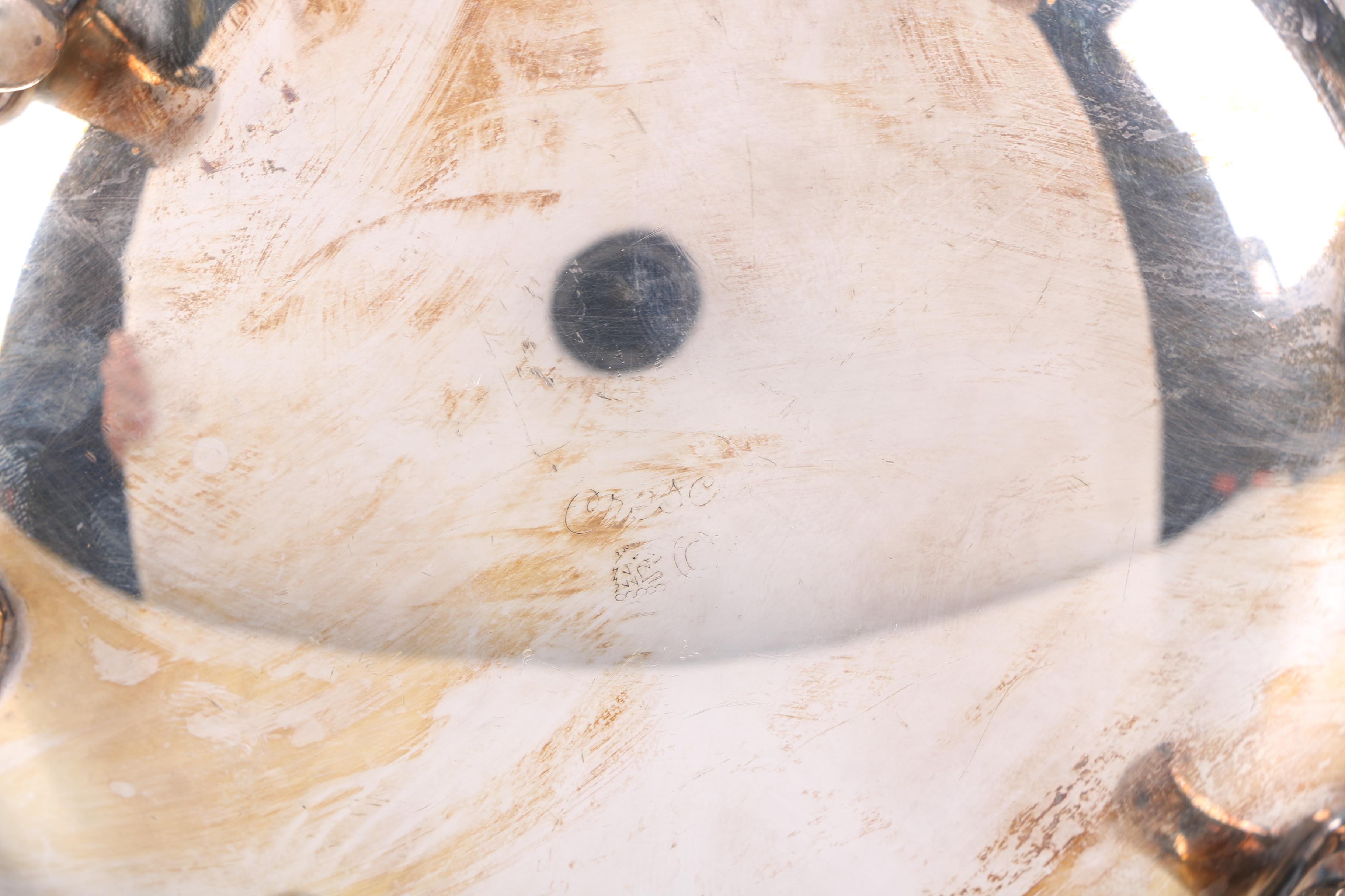 Crescent Silver Plate Tea Set and More