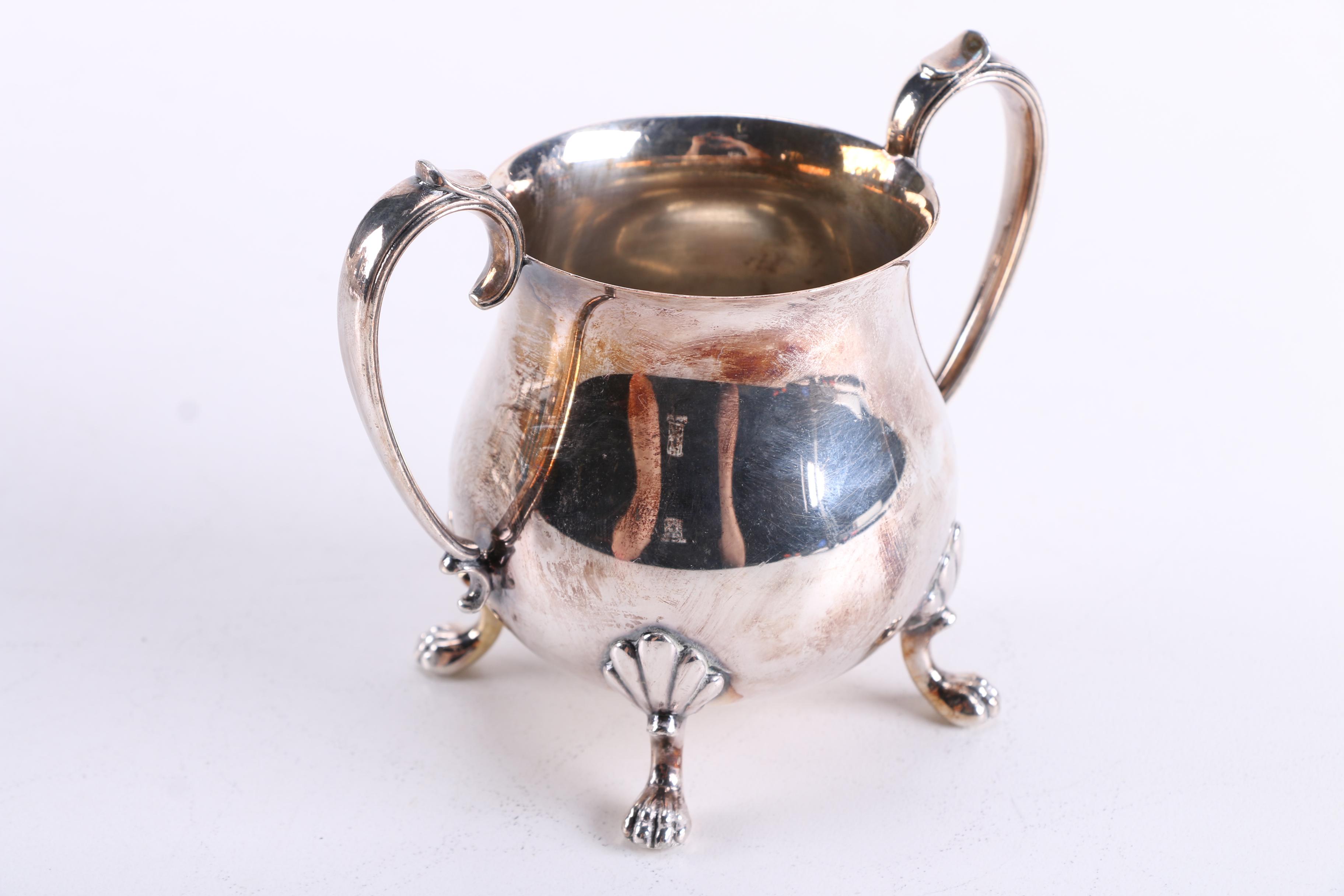 Crescent Silver Plate Tea Set and More