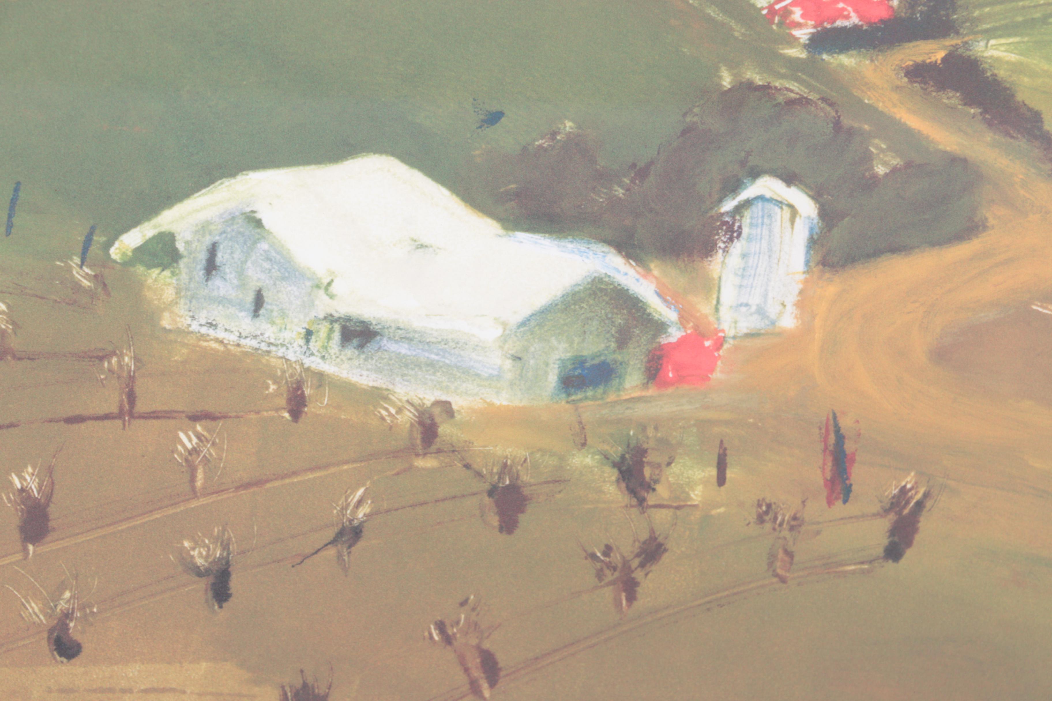 Judy Theo 2004 Limited Edition Giclée Print on Paper "Winter"