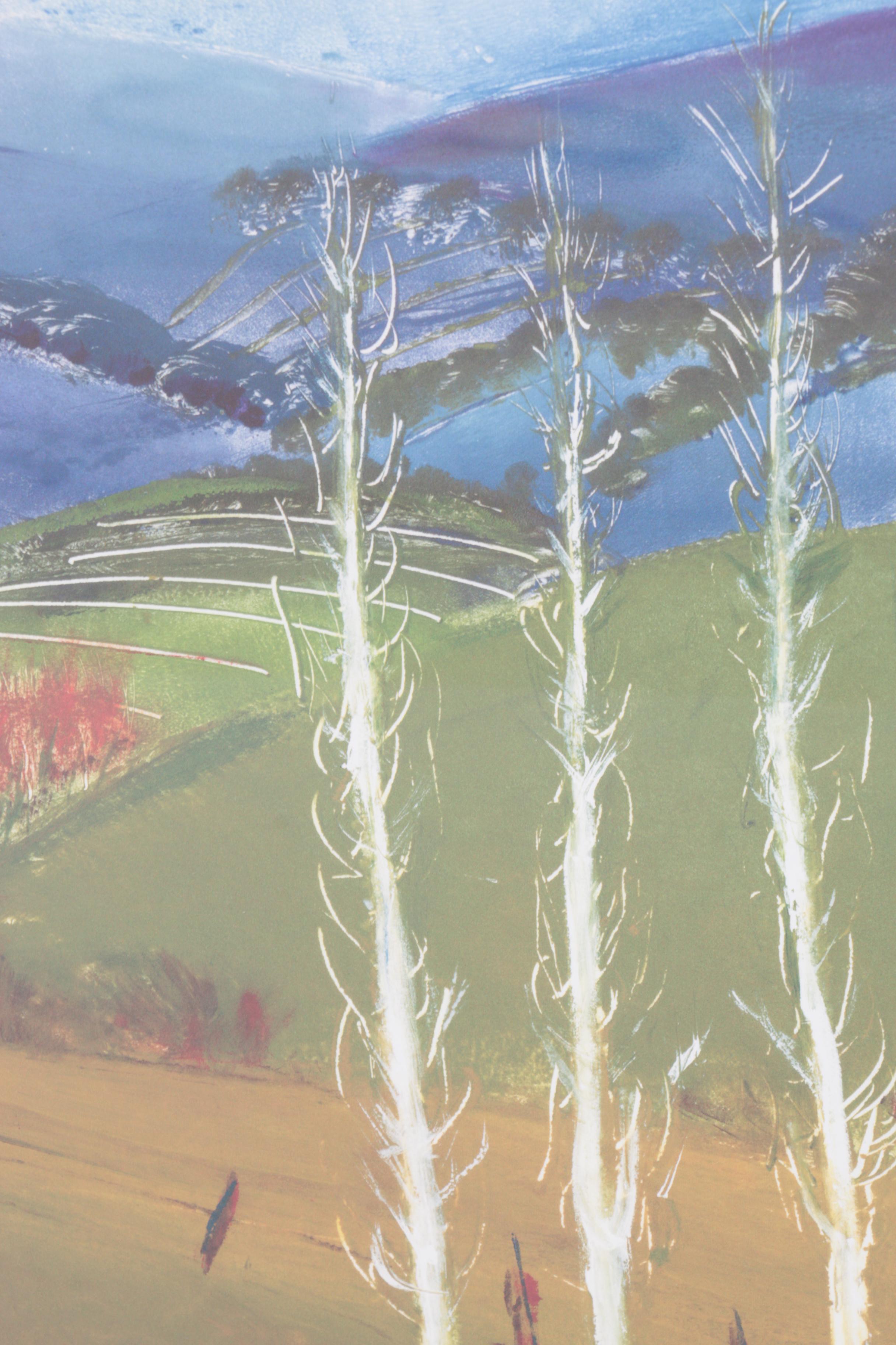 Judy Theo 2004 Limited Edition Giclée Print on Paper "Winter"