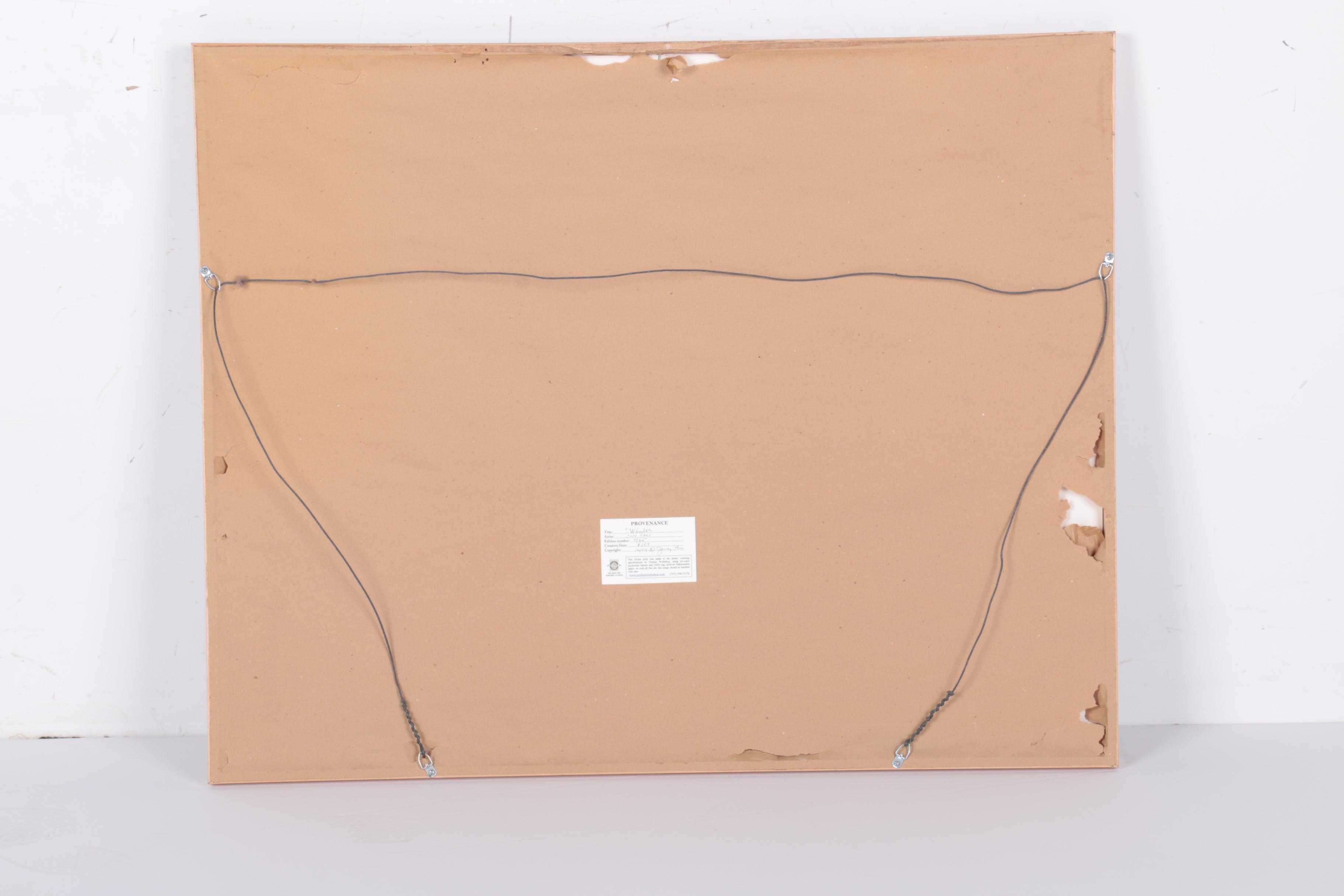 Judy Theo 2004 Limited Edition Giclée Print on Paper "Winter"