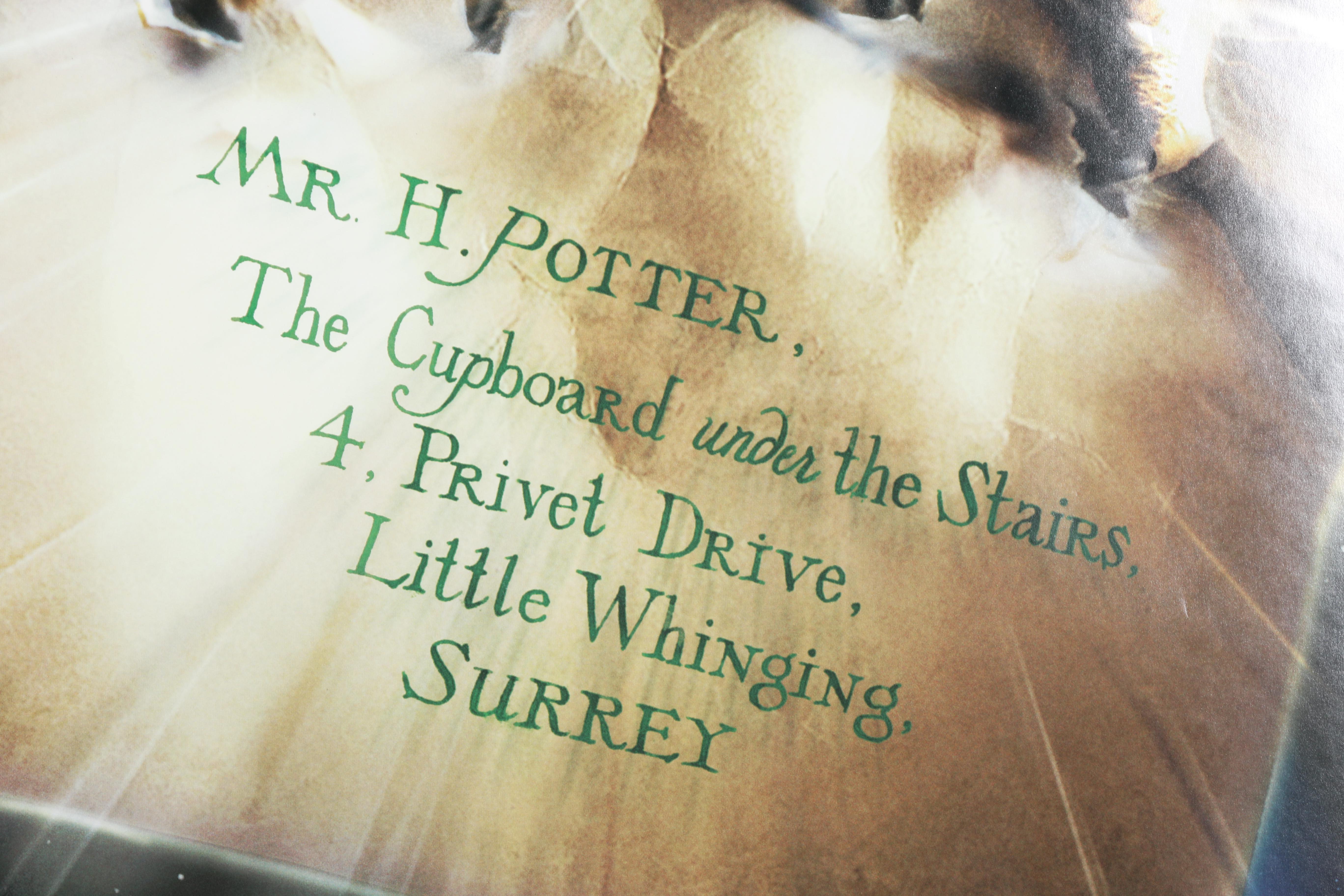 "Harry Potter and The Sorcerer's Stone" Movie Posters