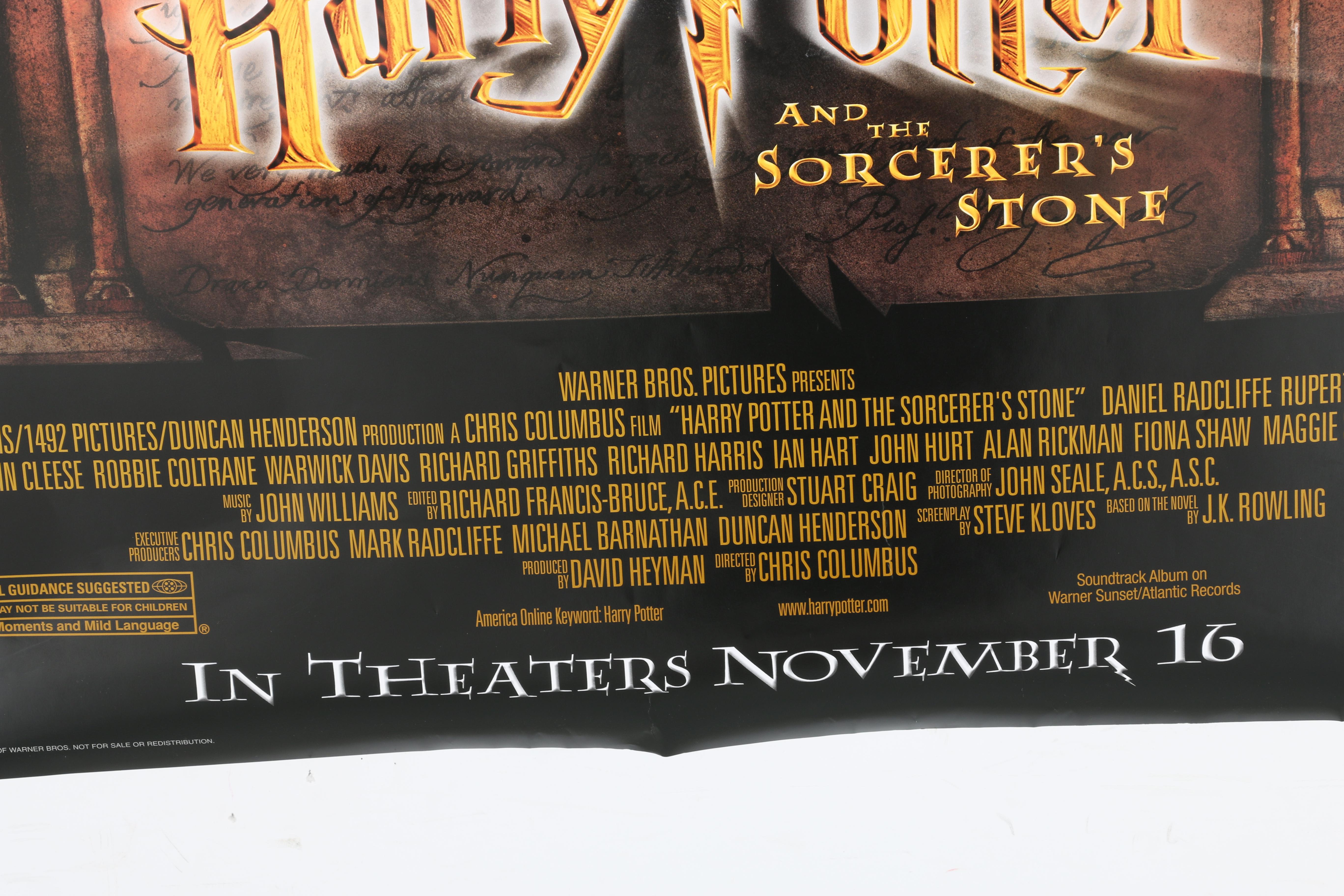 "Harry Potter and The Sorcerer's Stone" Movie Posters