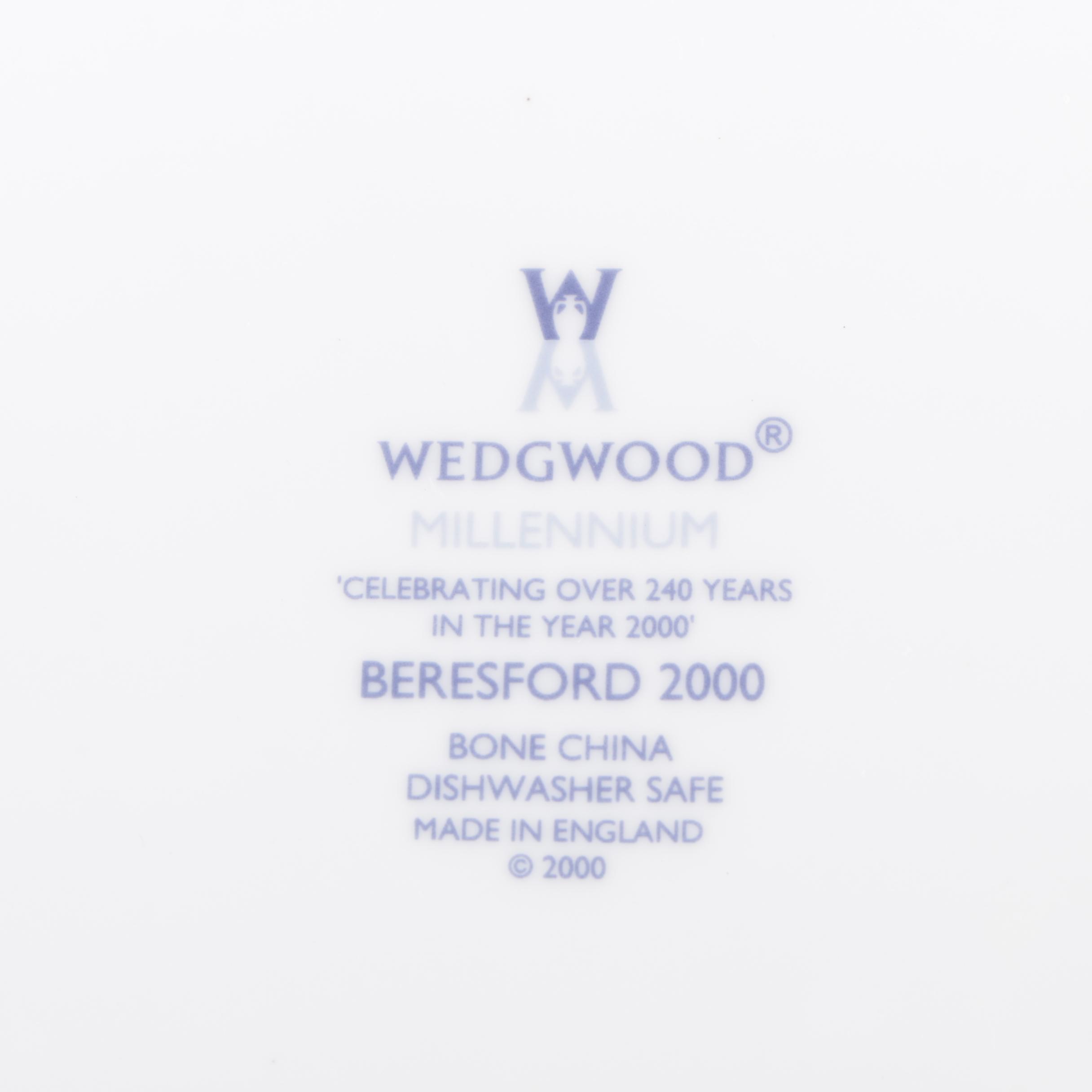 Wedgwood "Millennium Beresford 2000" Bone China Dinner Service