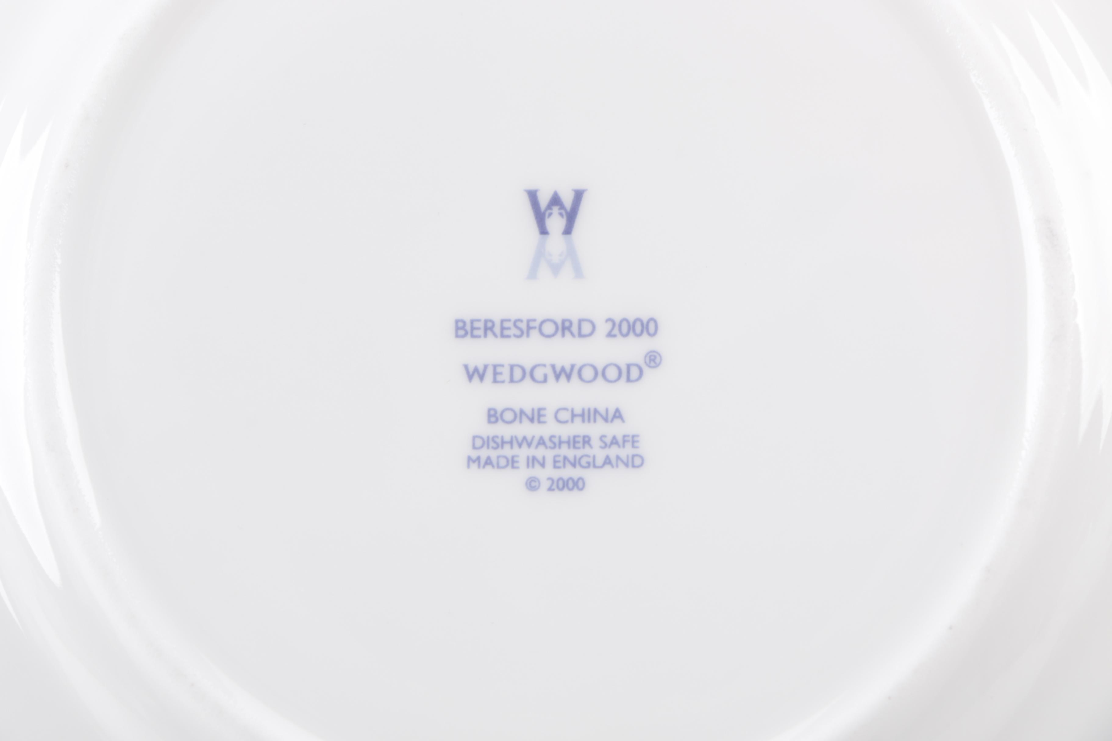 Wedgwood "Millennium Beresford 2000" Bone China Dinner Service