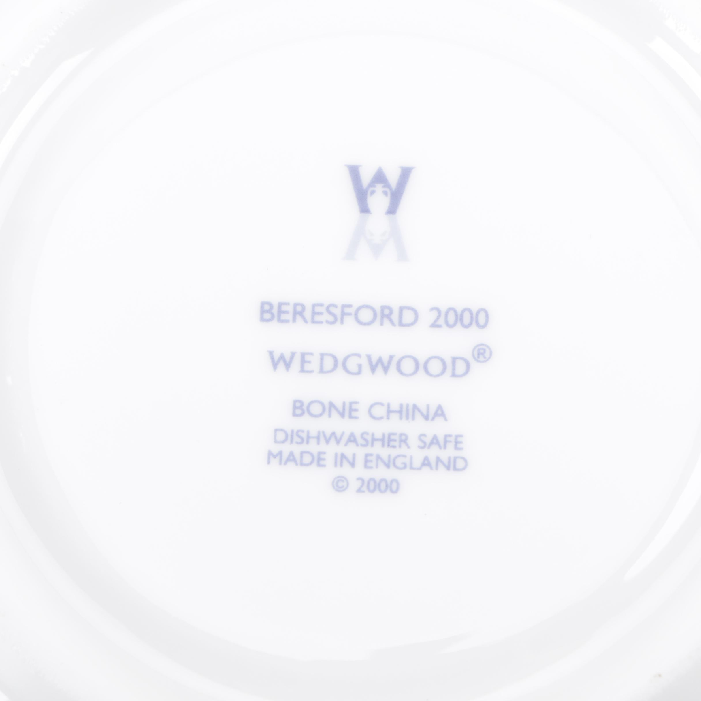 Wedgwood "Millennium Beresford 2000" Bone China Dinner Service