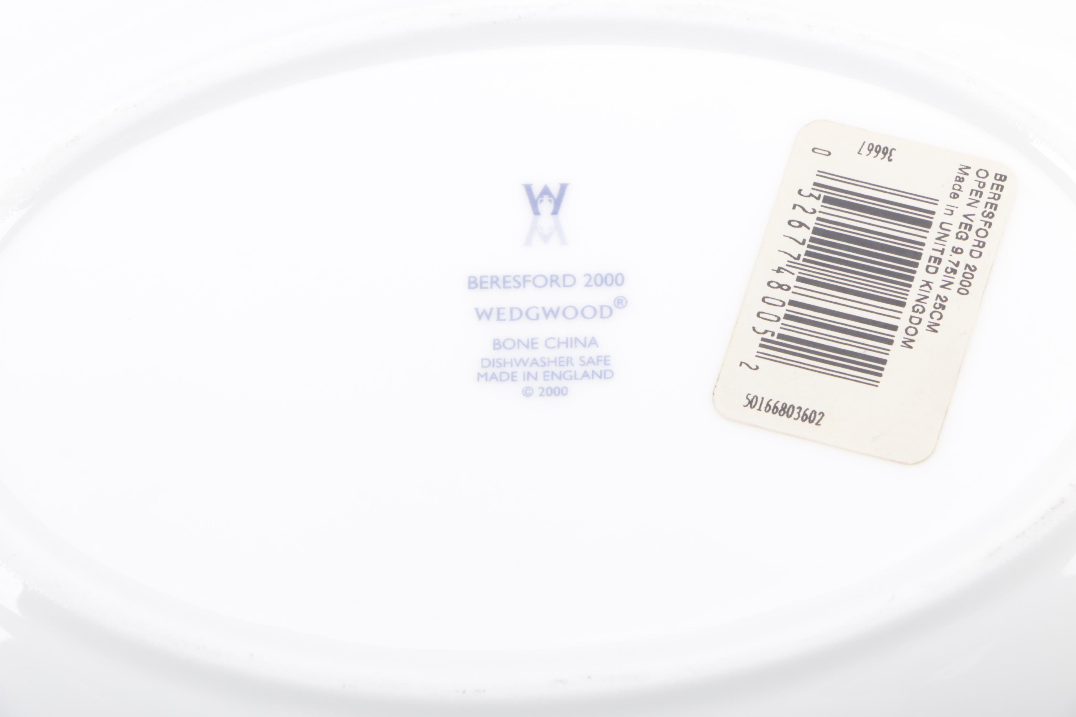 Wedgwood "Millennium Beresford 2000" Bone China Dinner Service