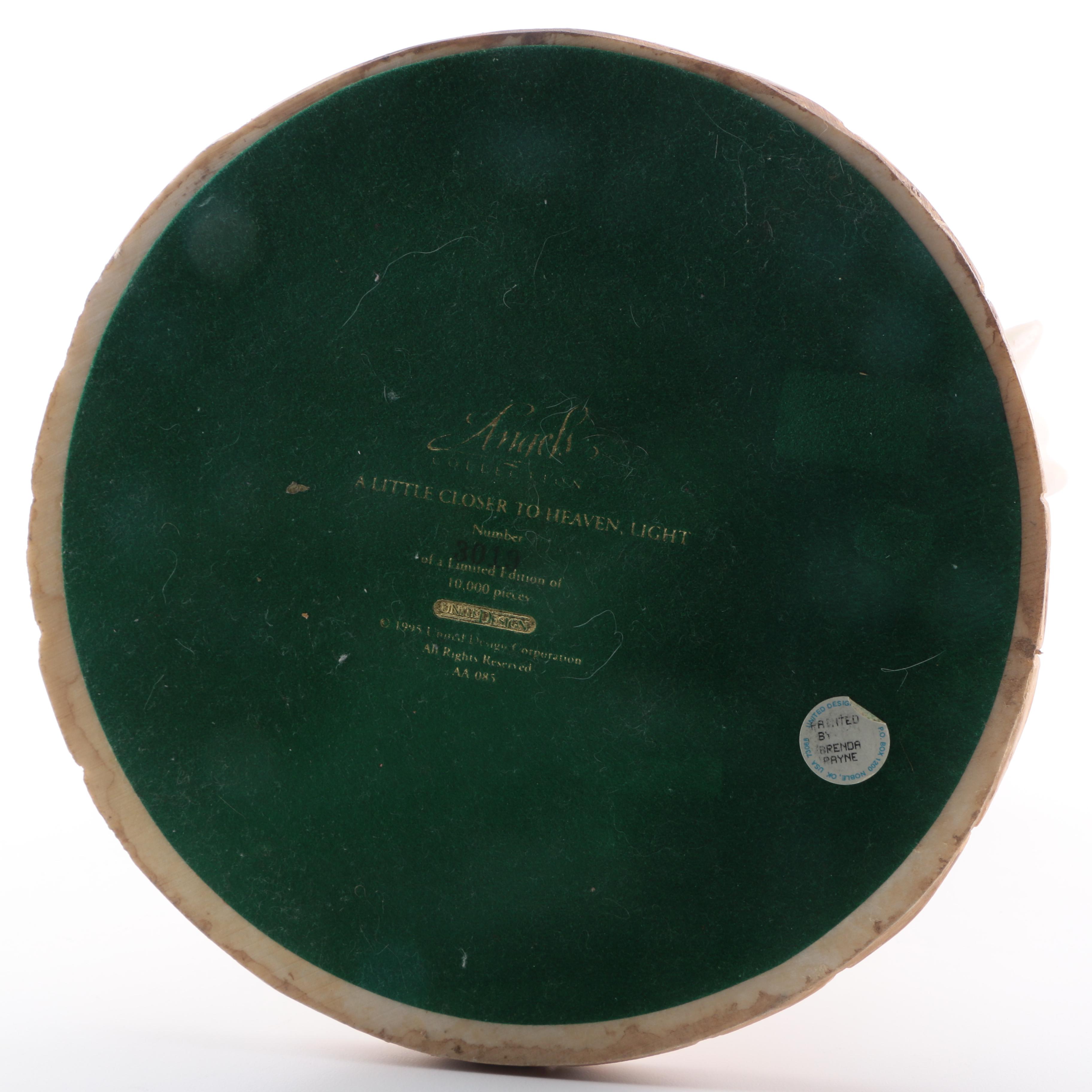 Angel Figurines Including Limited Edition United Design "A Little Closer To Heaven, Light"