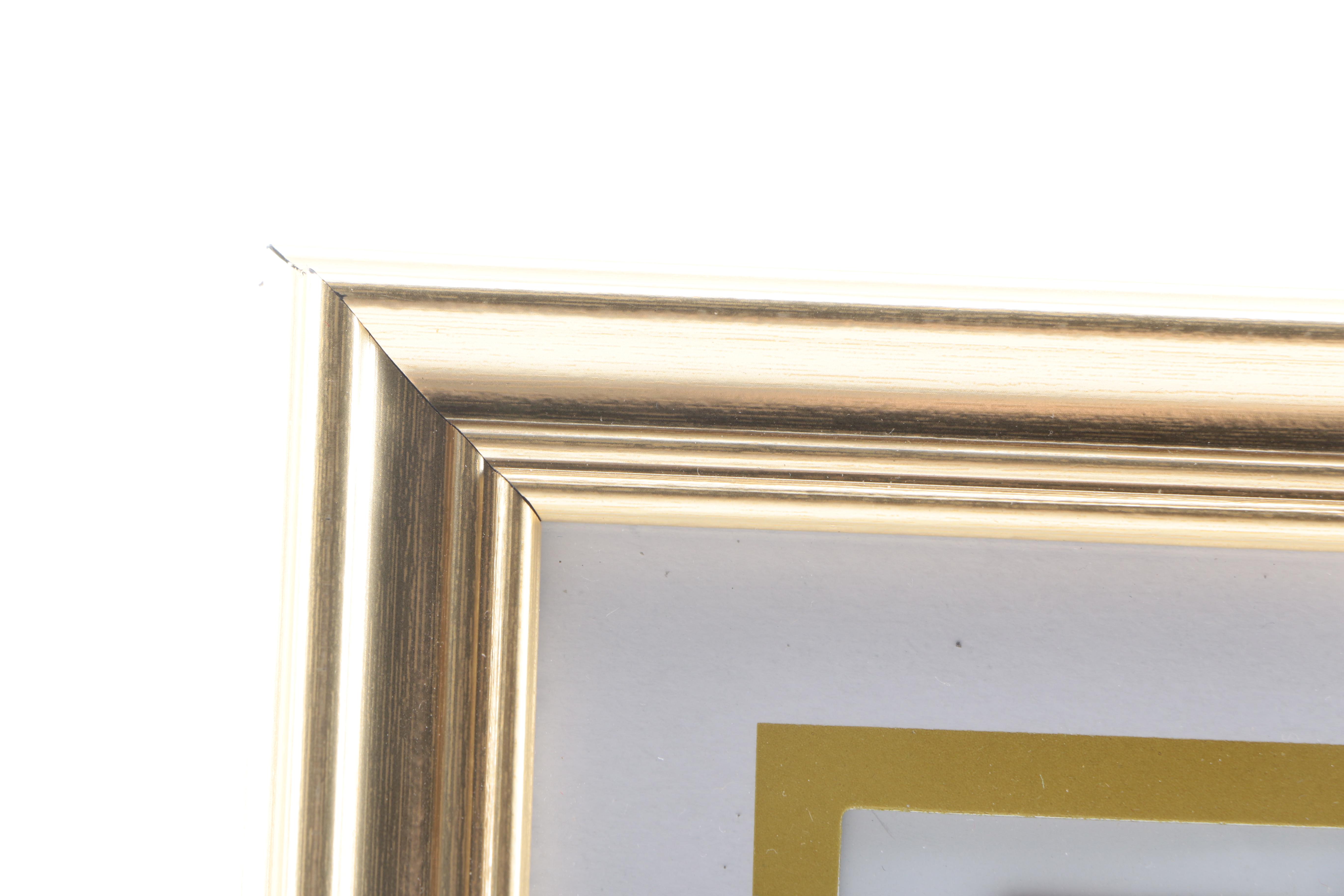 Framed 1961 Presidential Inauguration Ticket