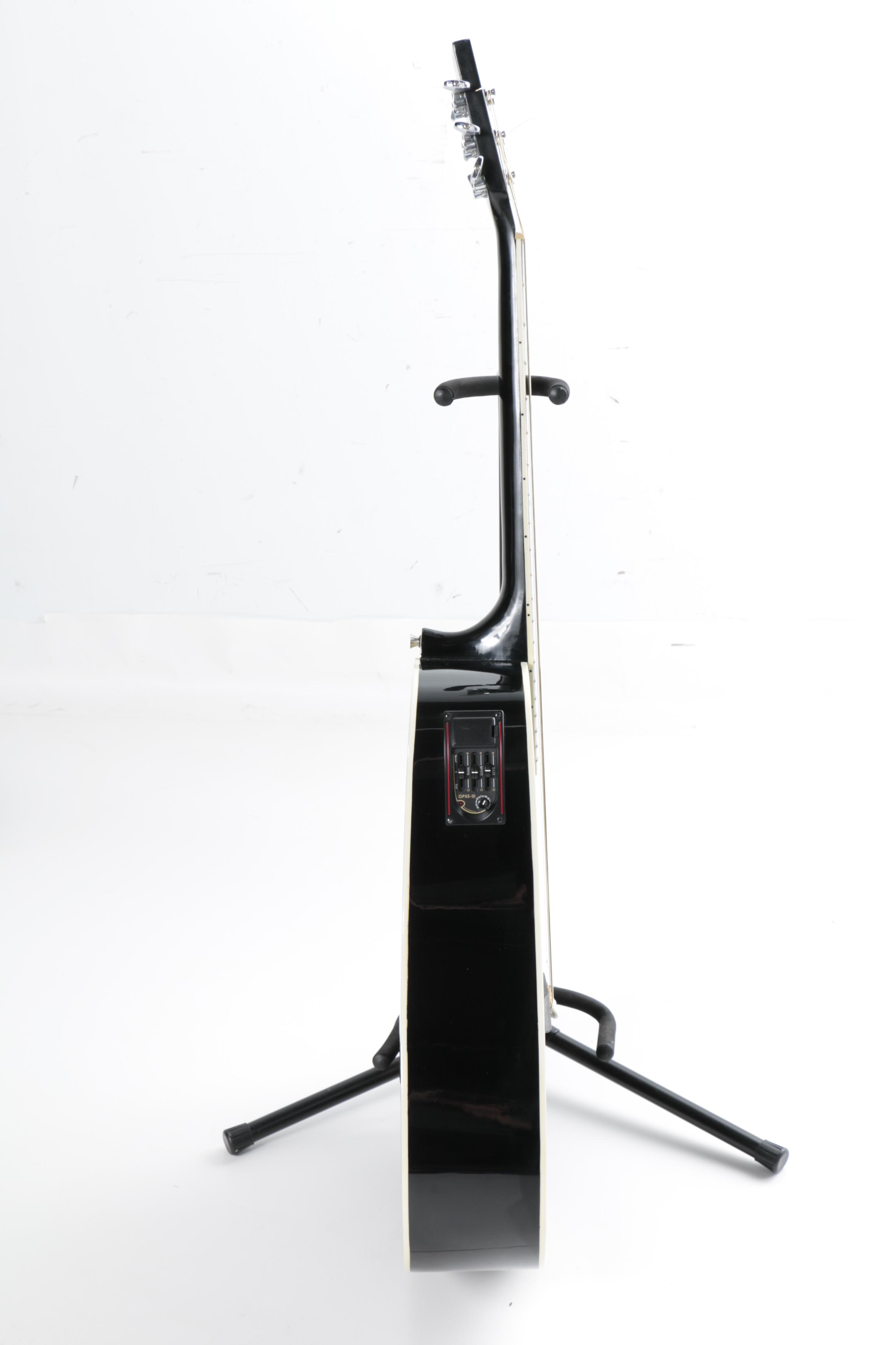 Esteban American Legacy "Midnight Steel" Limited Edition Acoustic/Electric Guitar