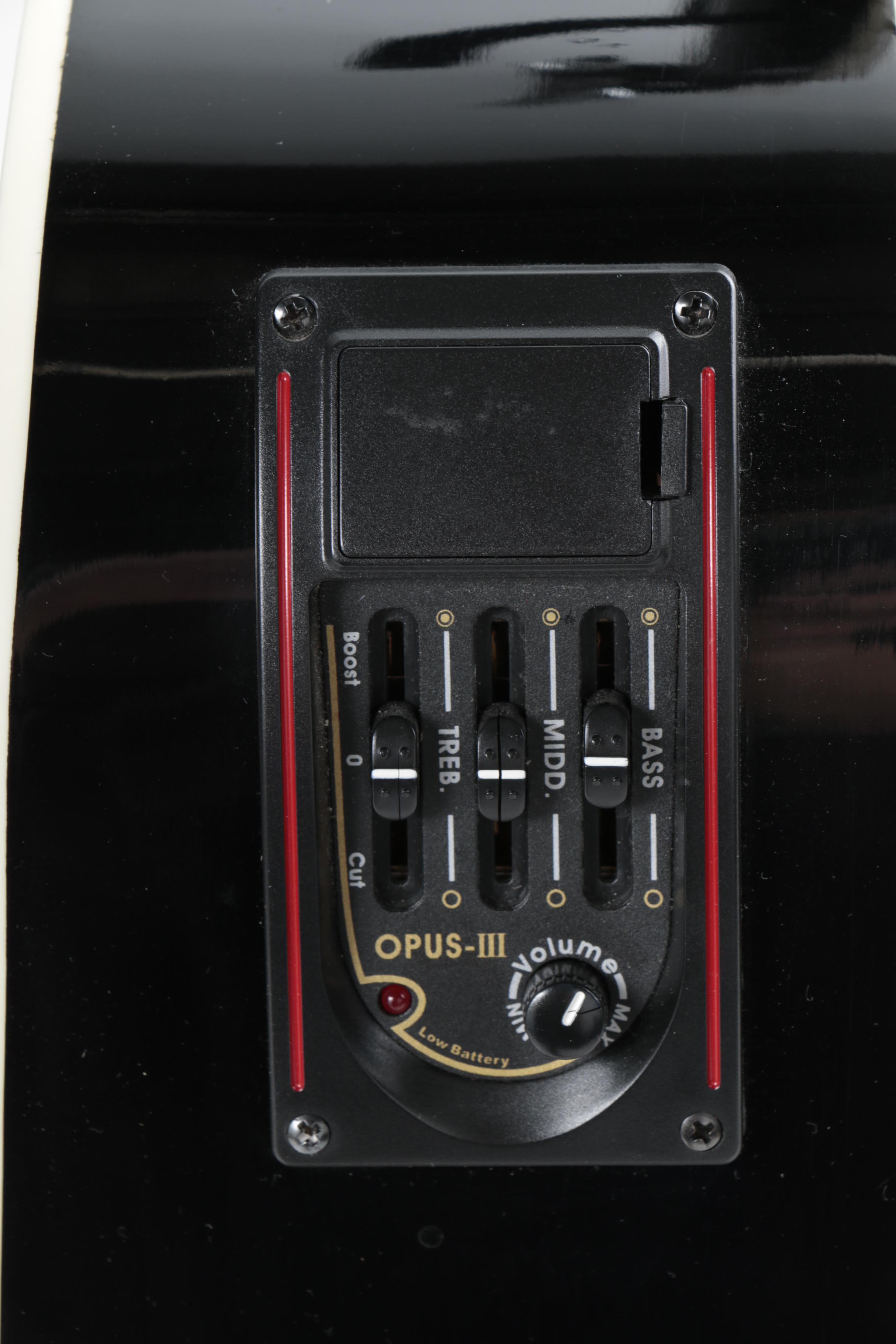 Esteban American Legacy "Midnight Steel" Limited Edition Acoustic/Electric Guitar