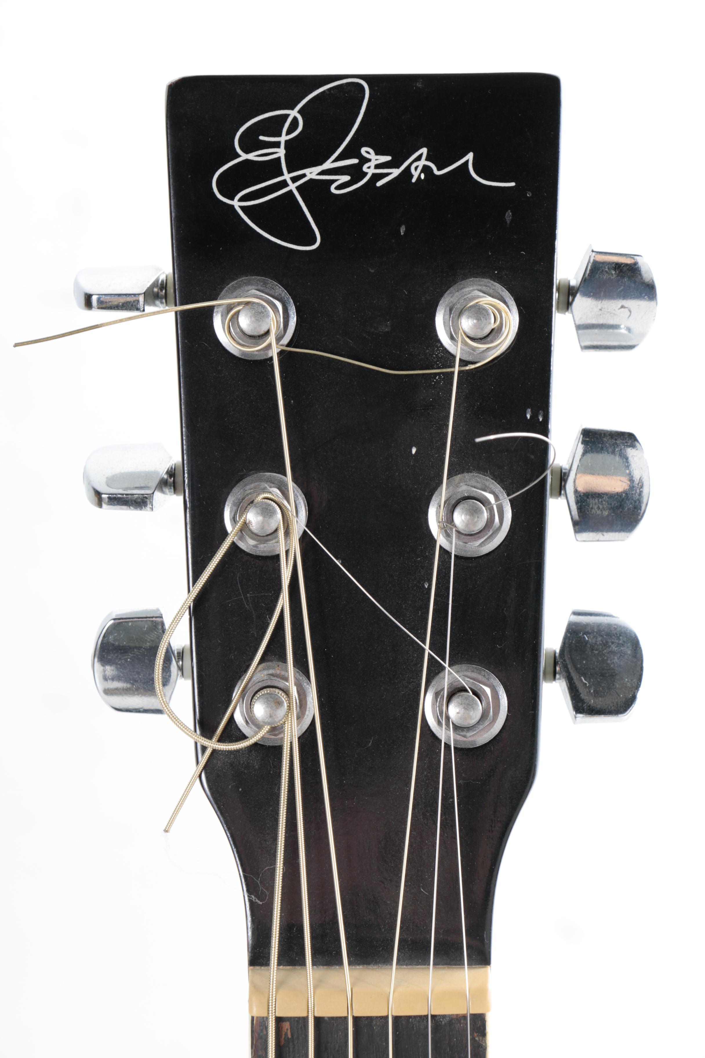 Esteban American Legacy "Midnight Steel" Limited Edition Acoustic/Electric Guitar