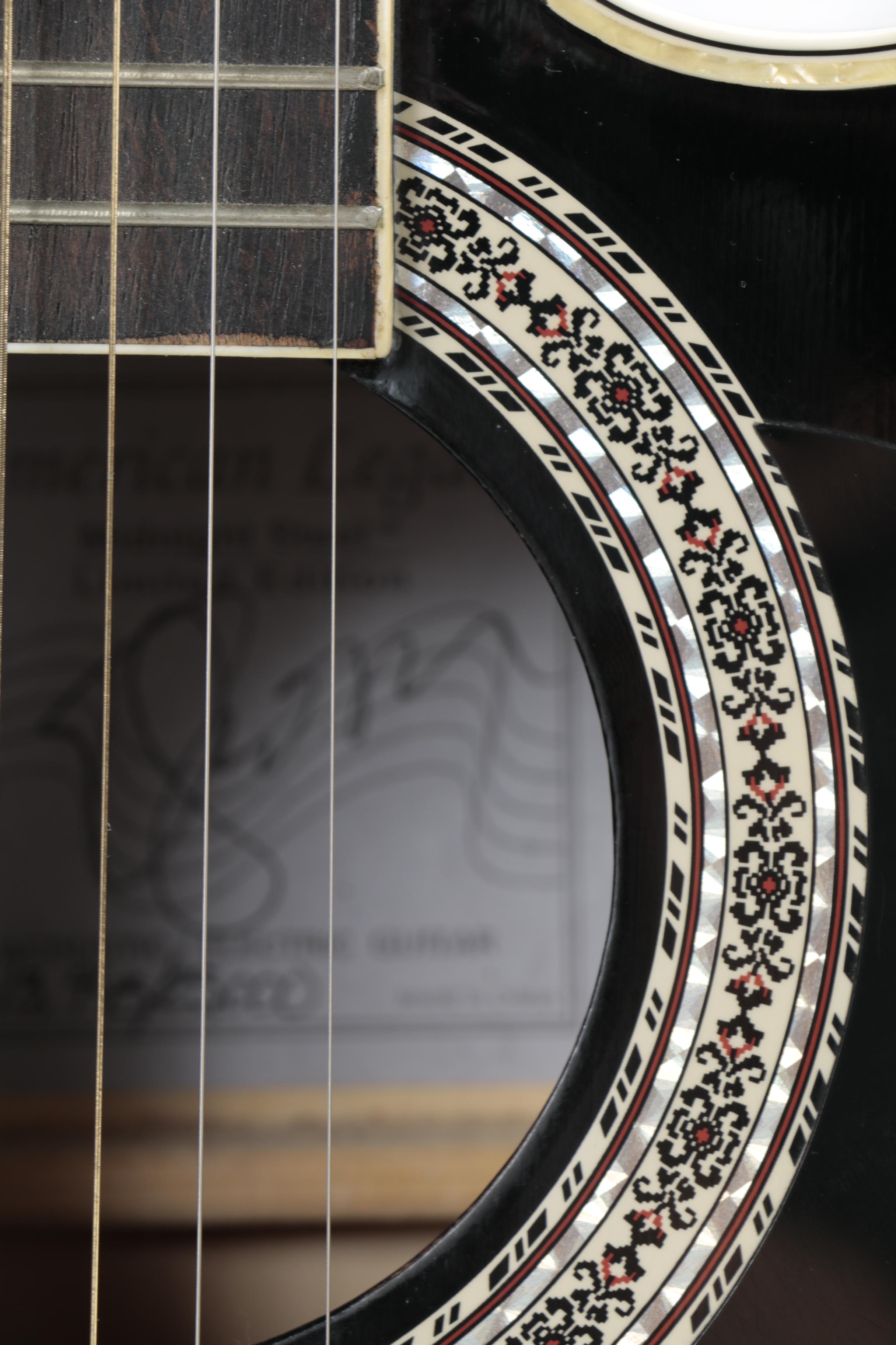 Esteban American Legacy "Midnight Steel" Limited Edition Acoustic/Electric Guitar