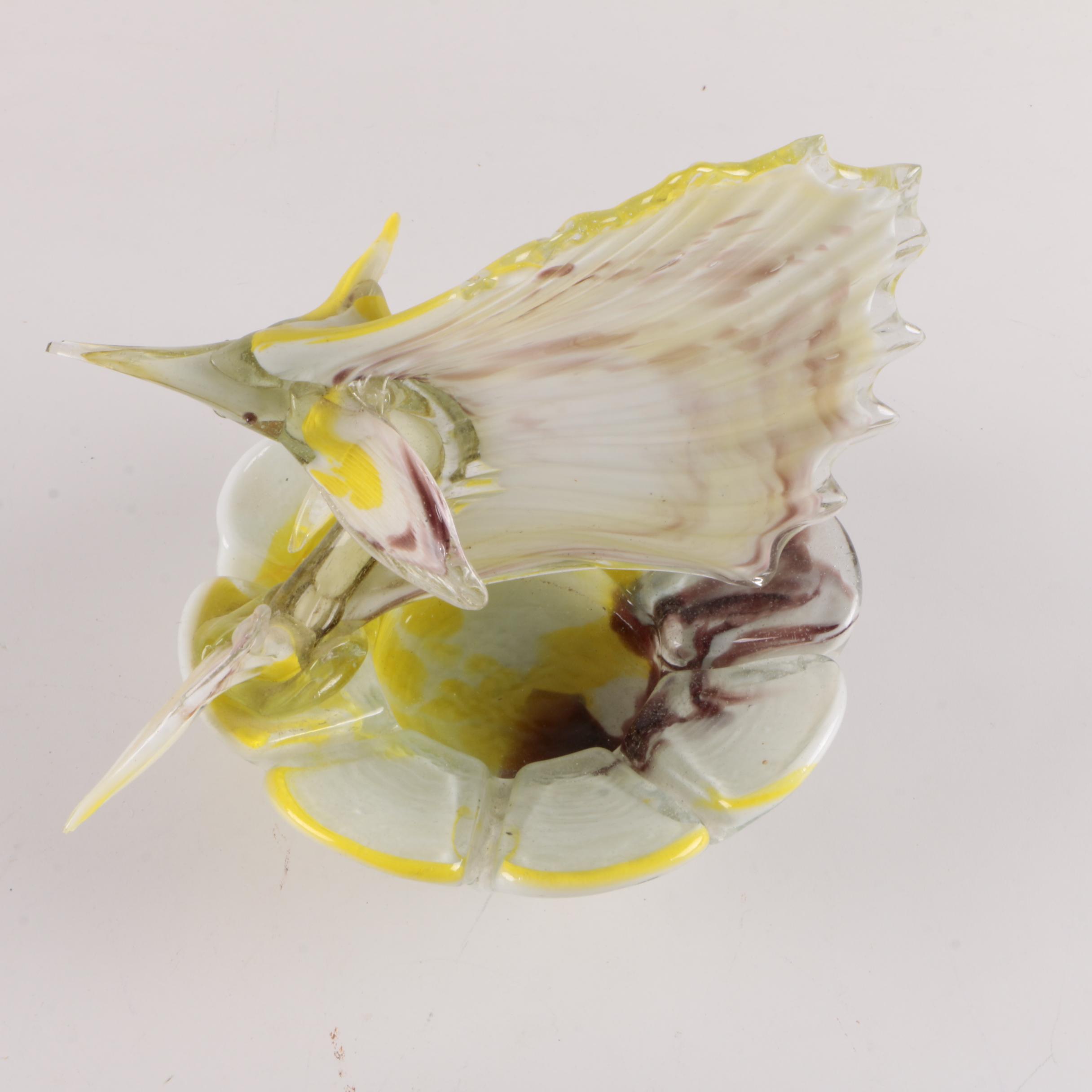 Hand Blown Art Glass Ash Receivers