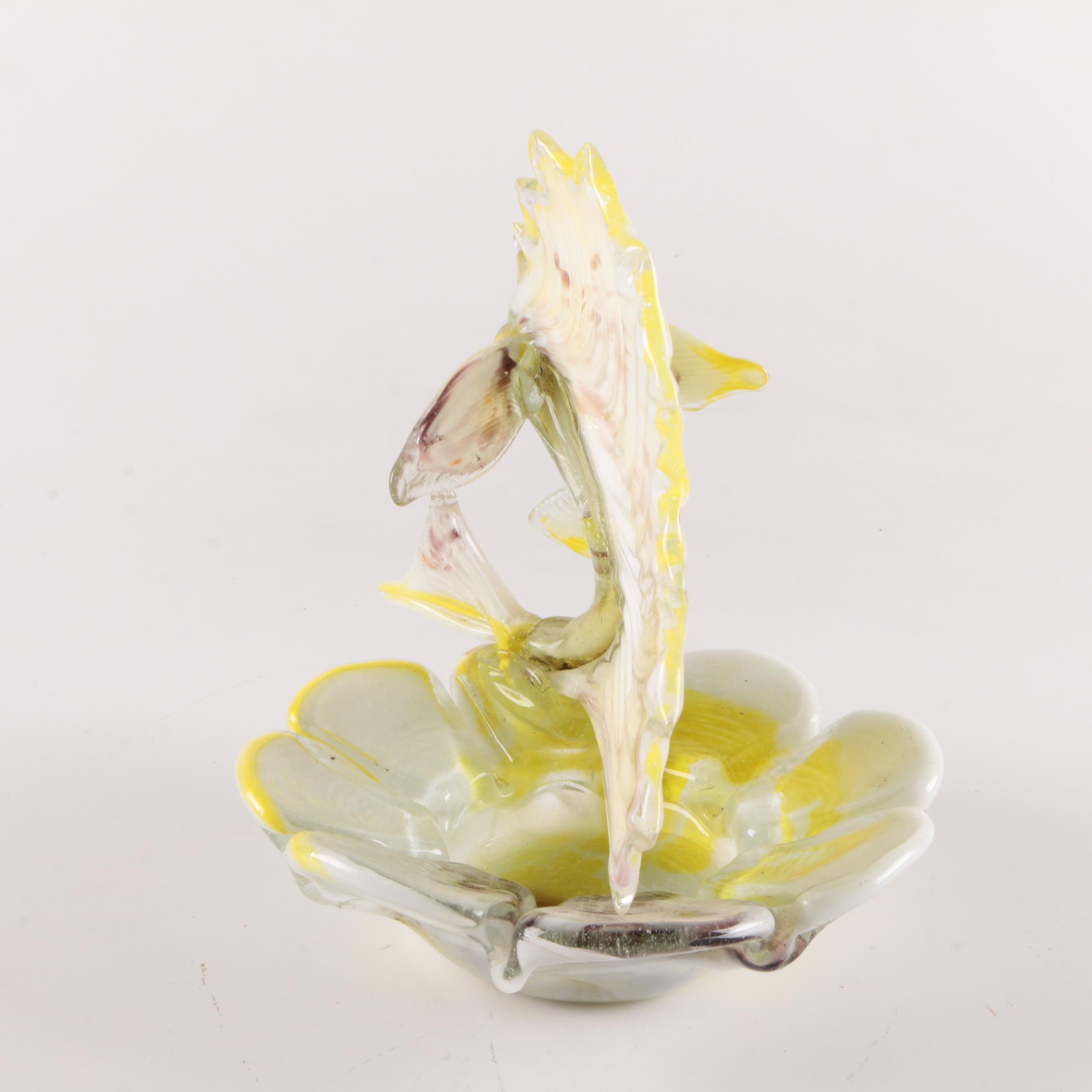 Hand Blown Art Glass Ash Receivers