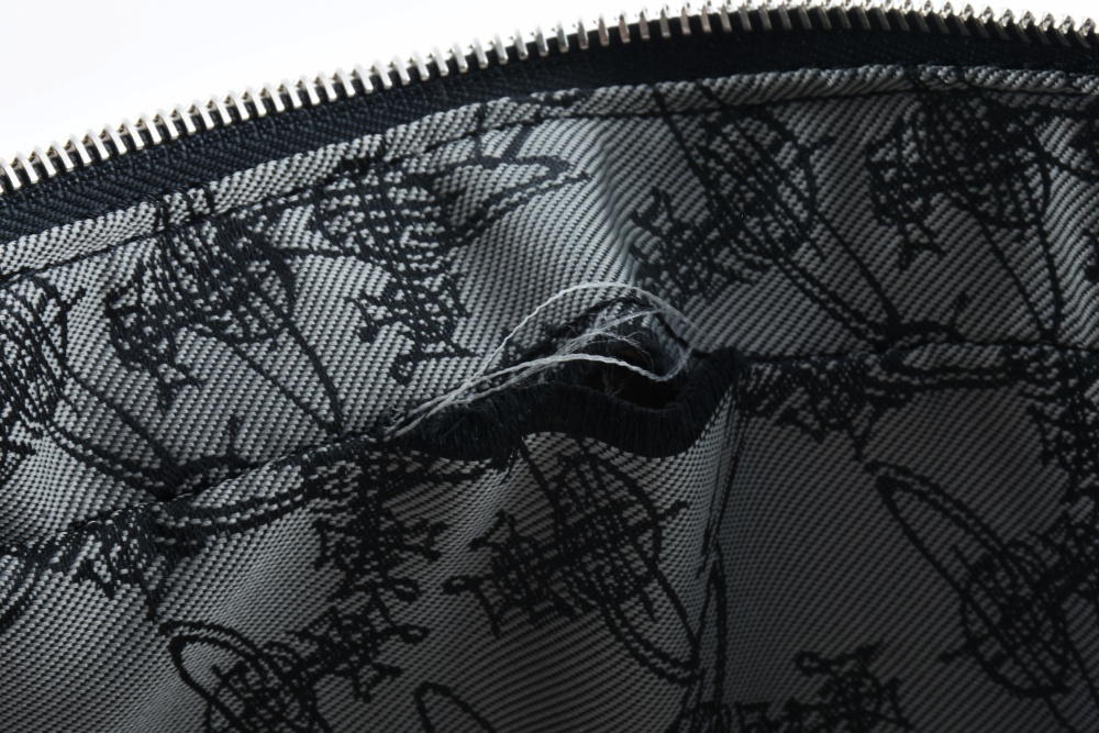 Vivienne Westwood Black and Tan Tartan Laptop Bag