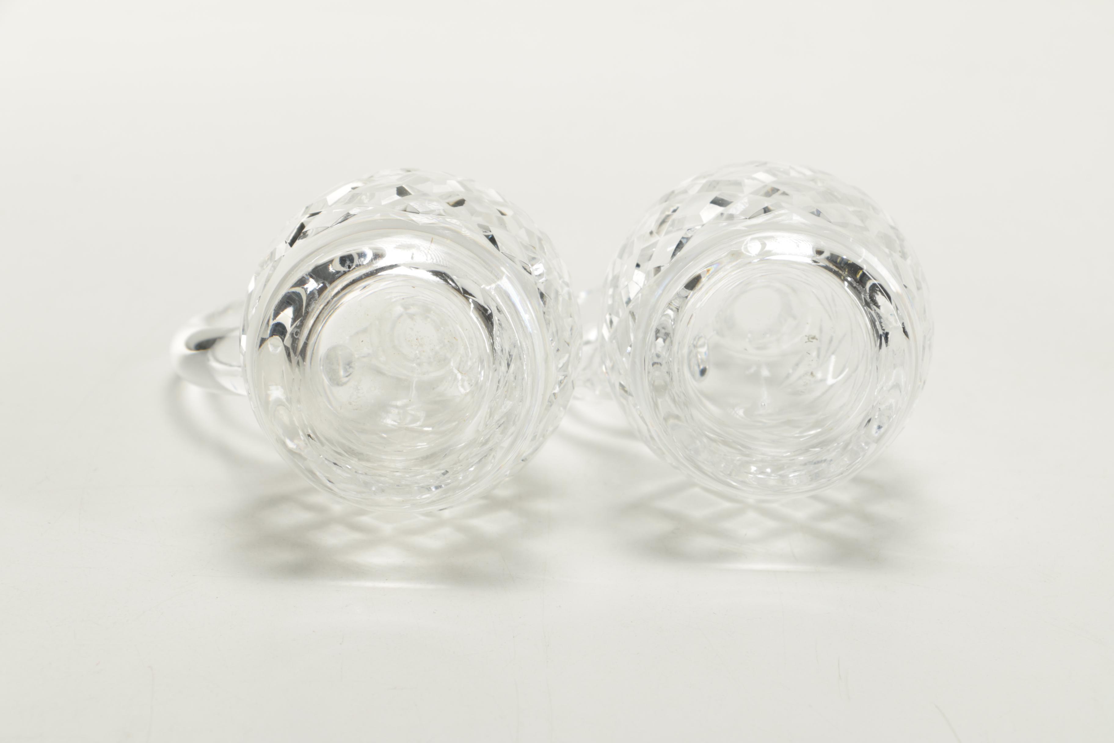 Three Waterford Cruets