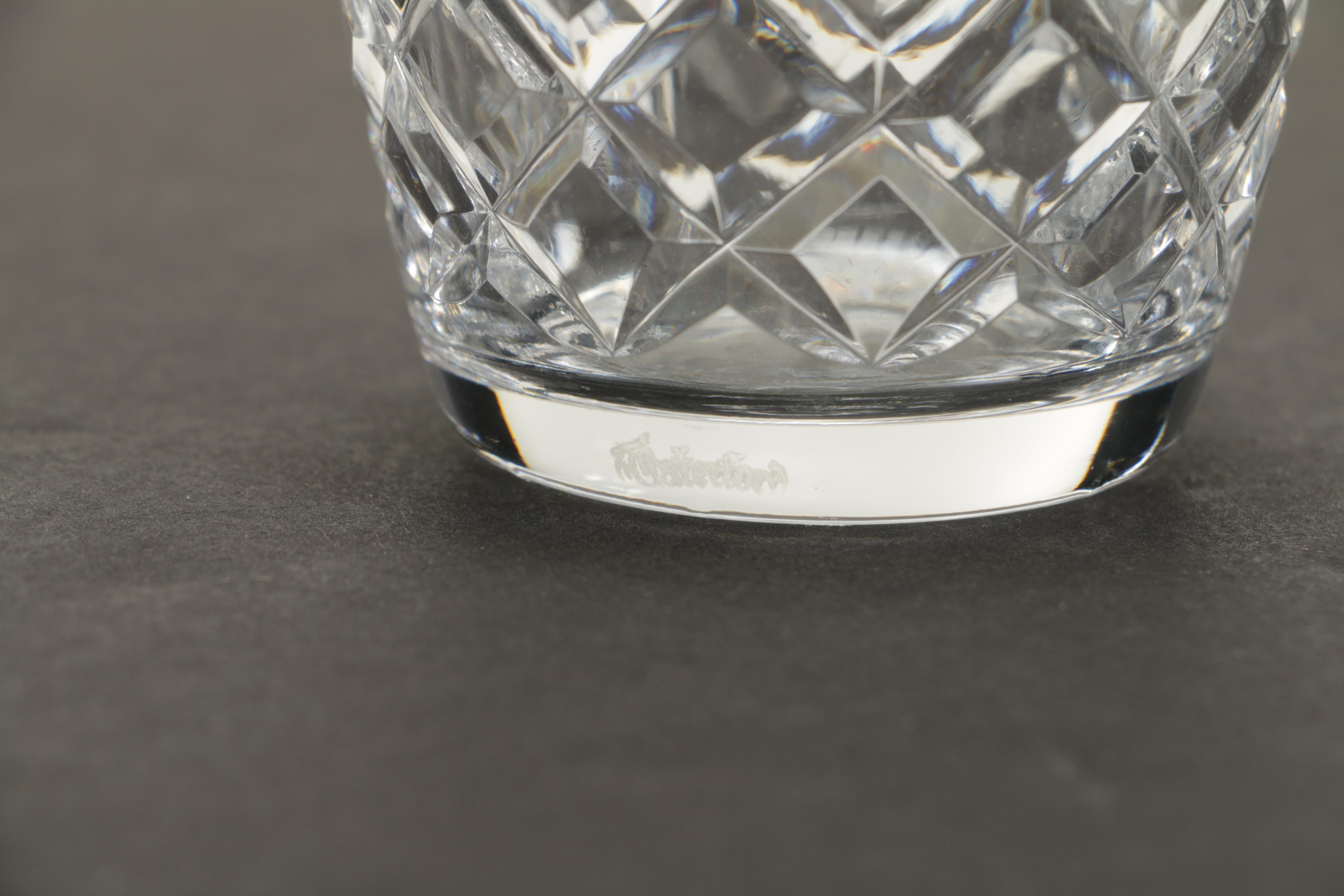 Three Waterford Cruets