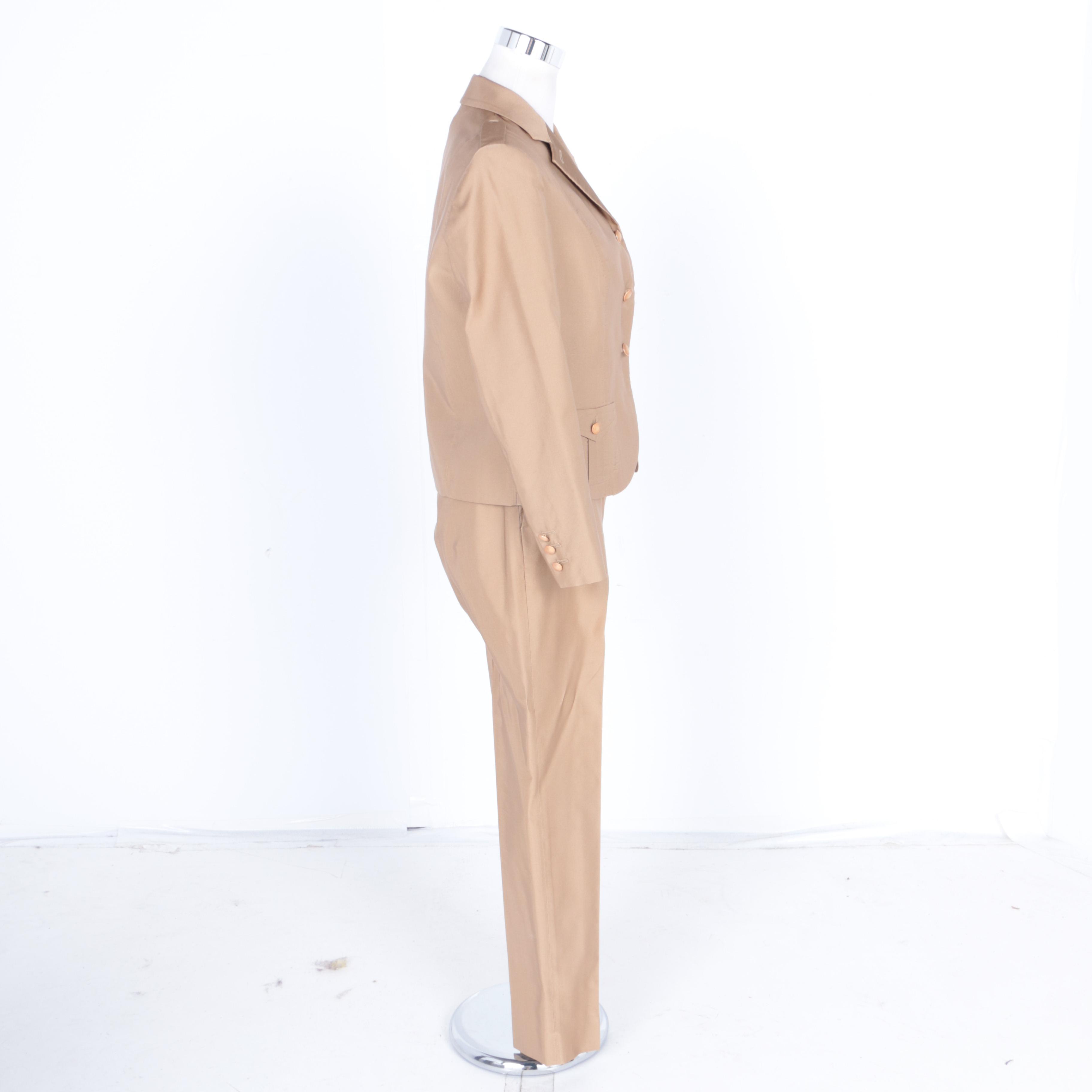 Women's Prada Wool Silk Blend Pantsuit