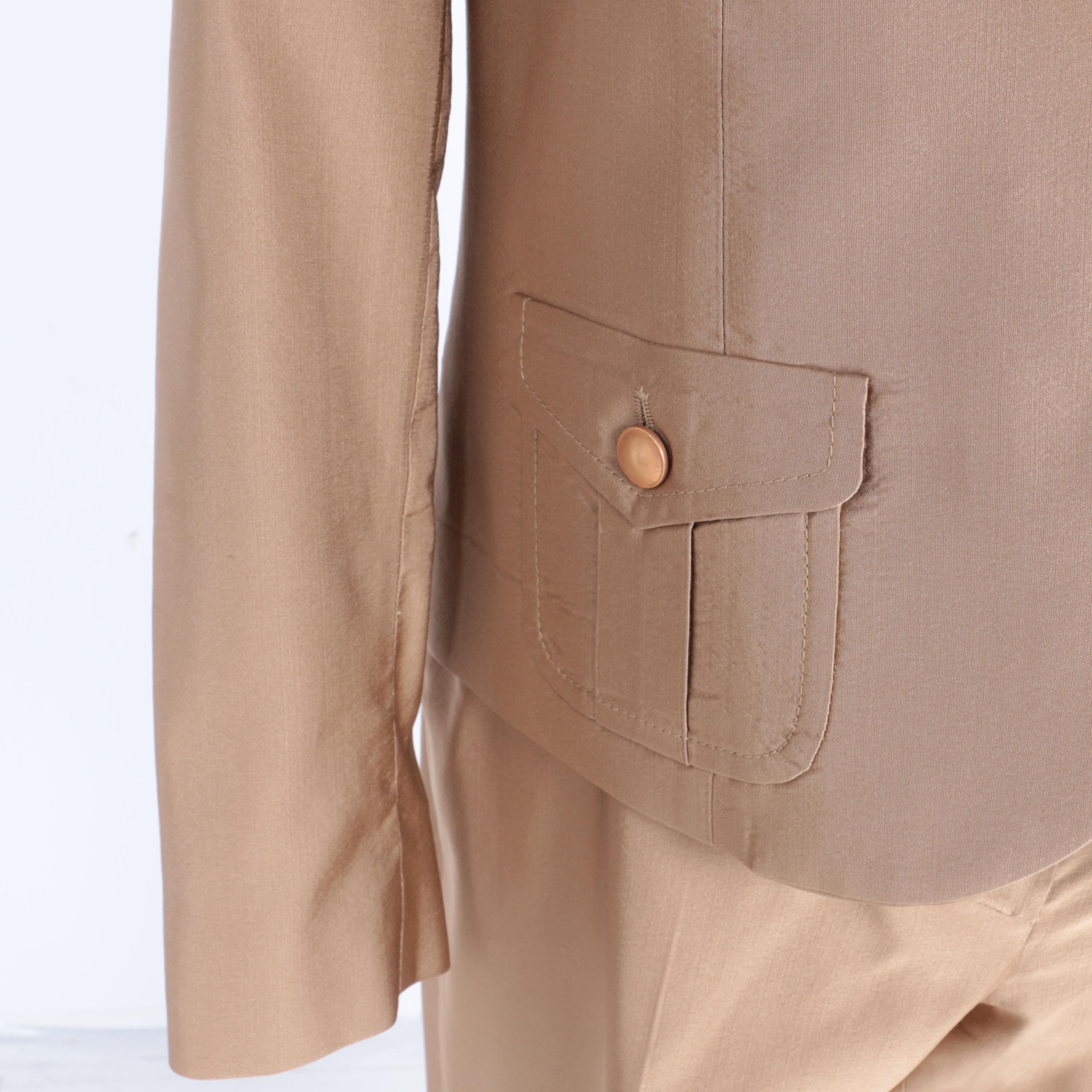 Women's Prada Wool Silk Blend Pantsuit