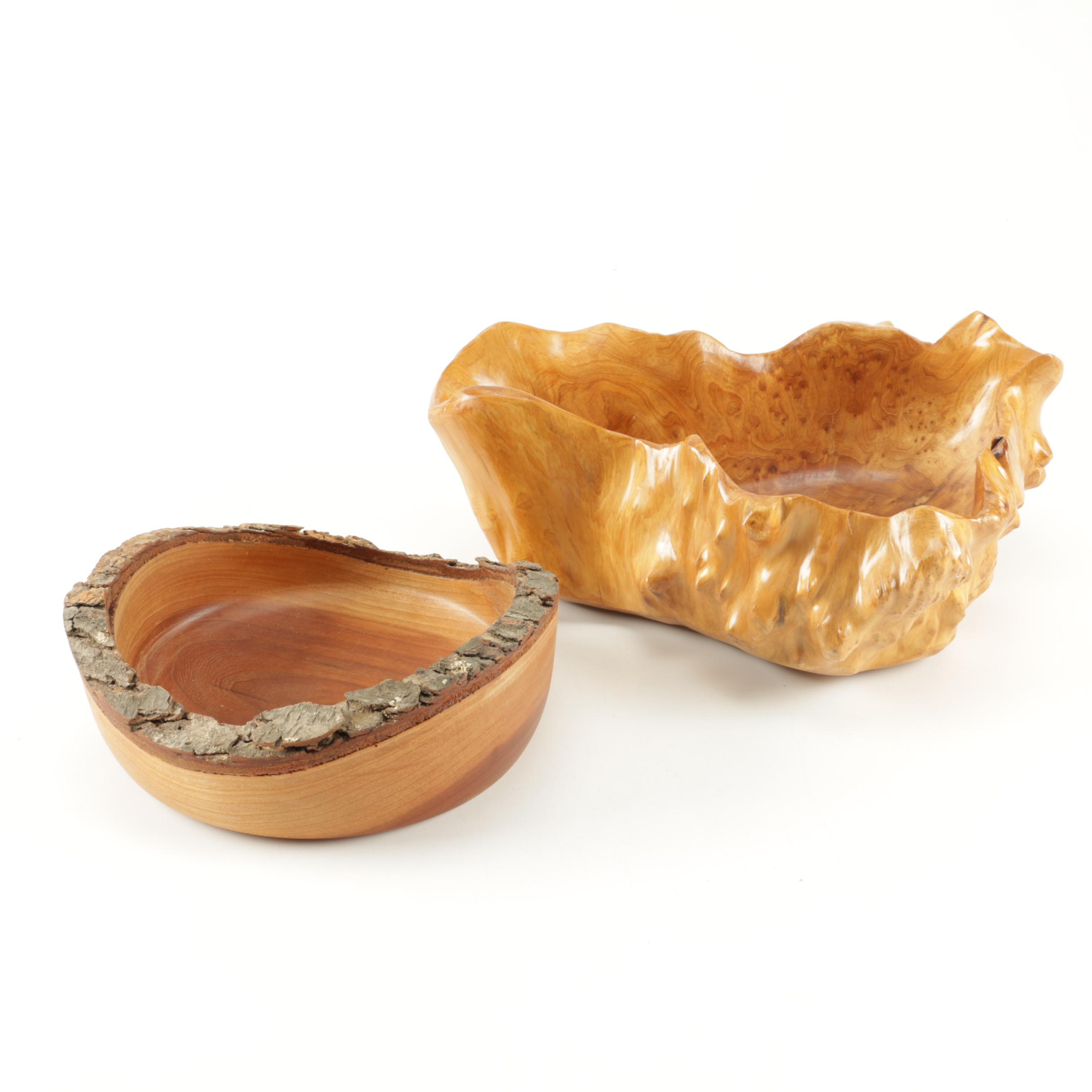 Hand Carved Wooden Bowls