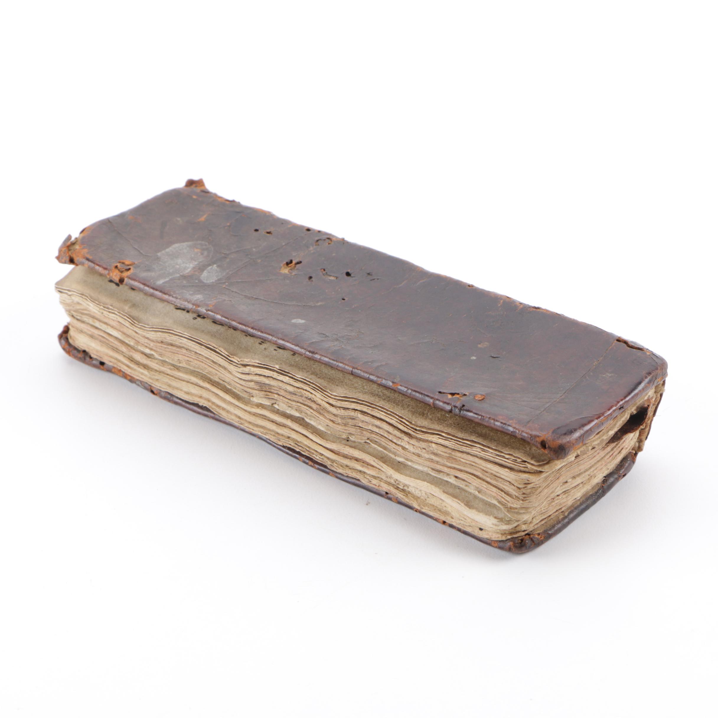 Antique Yemenite Liturgy in Hebrew