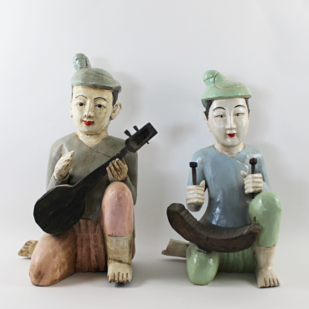 Large Southeast Asian Figurines