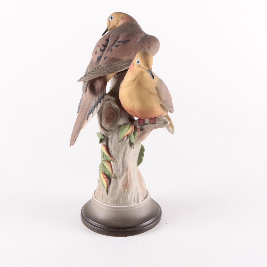 Boehm Limited Edition Porcelain "Mourning Doves" Figurine