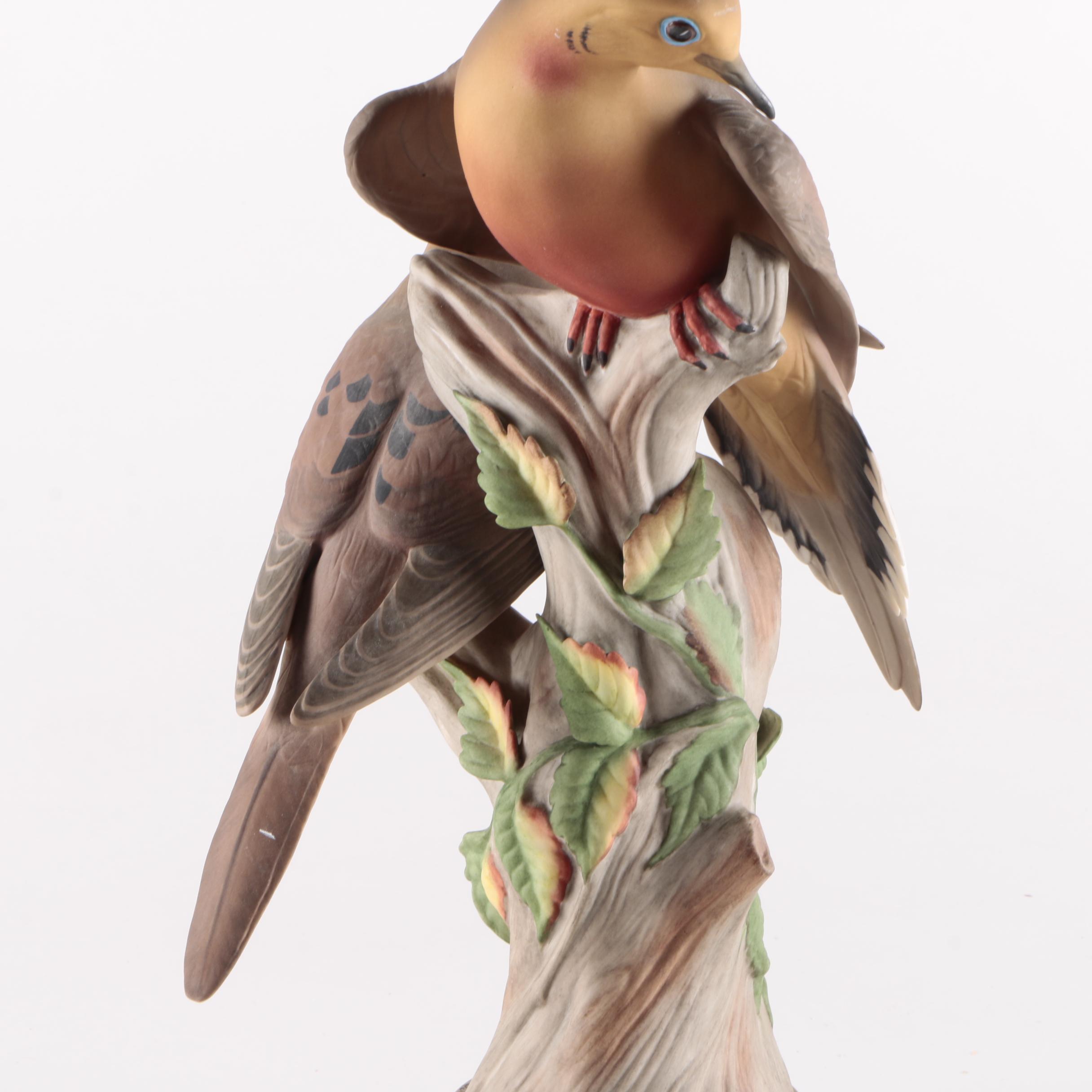Boehm Limited Edition Porcelain "Mourning Doves" Figurine