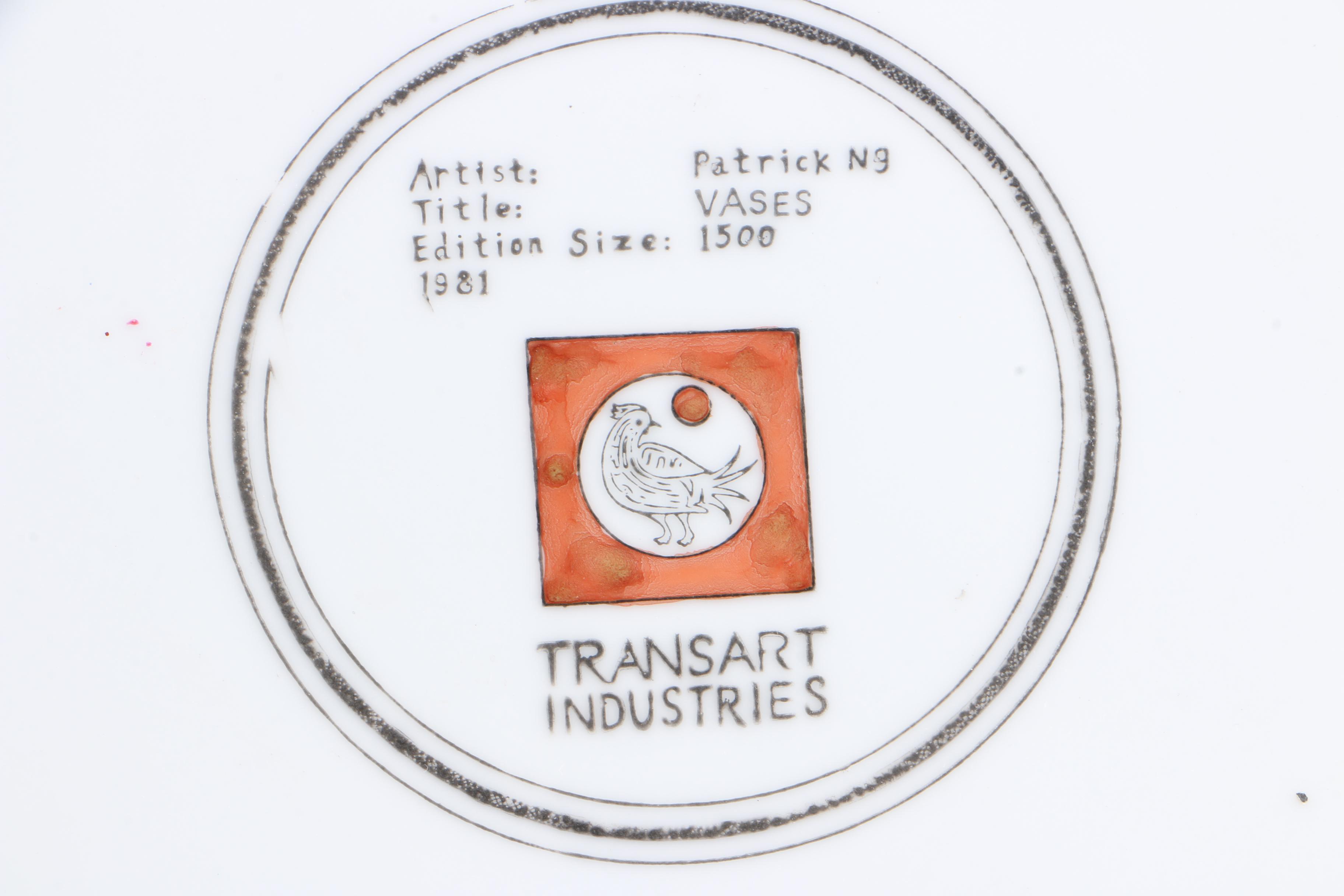 Assortment of Asian Themed Plates and Stands