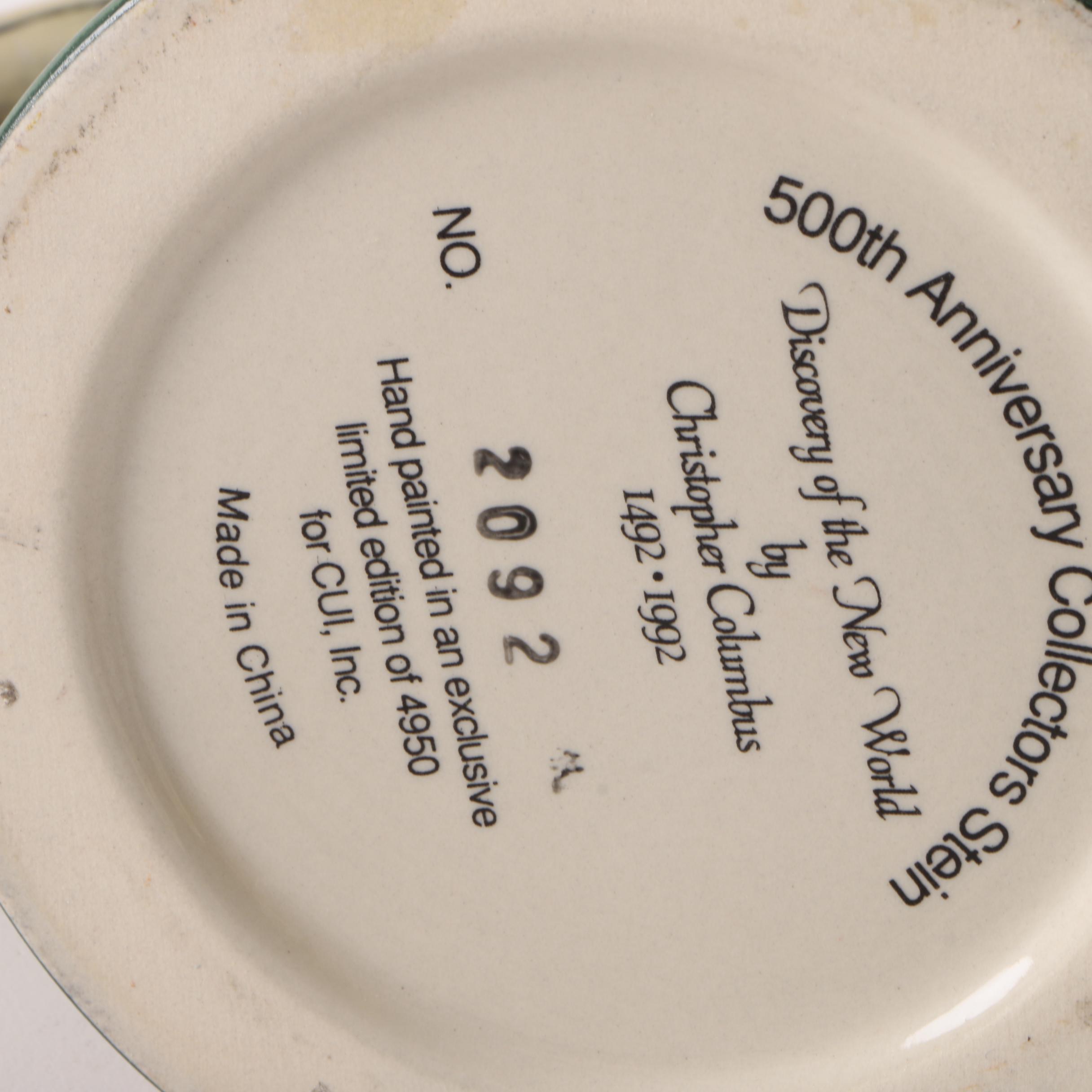 Decorated Ceramic Beer Steins