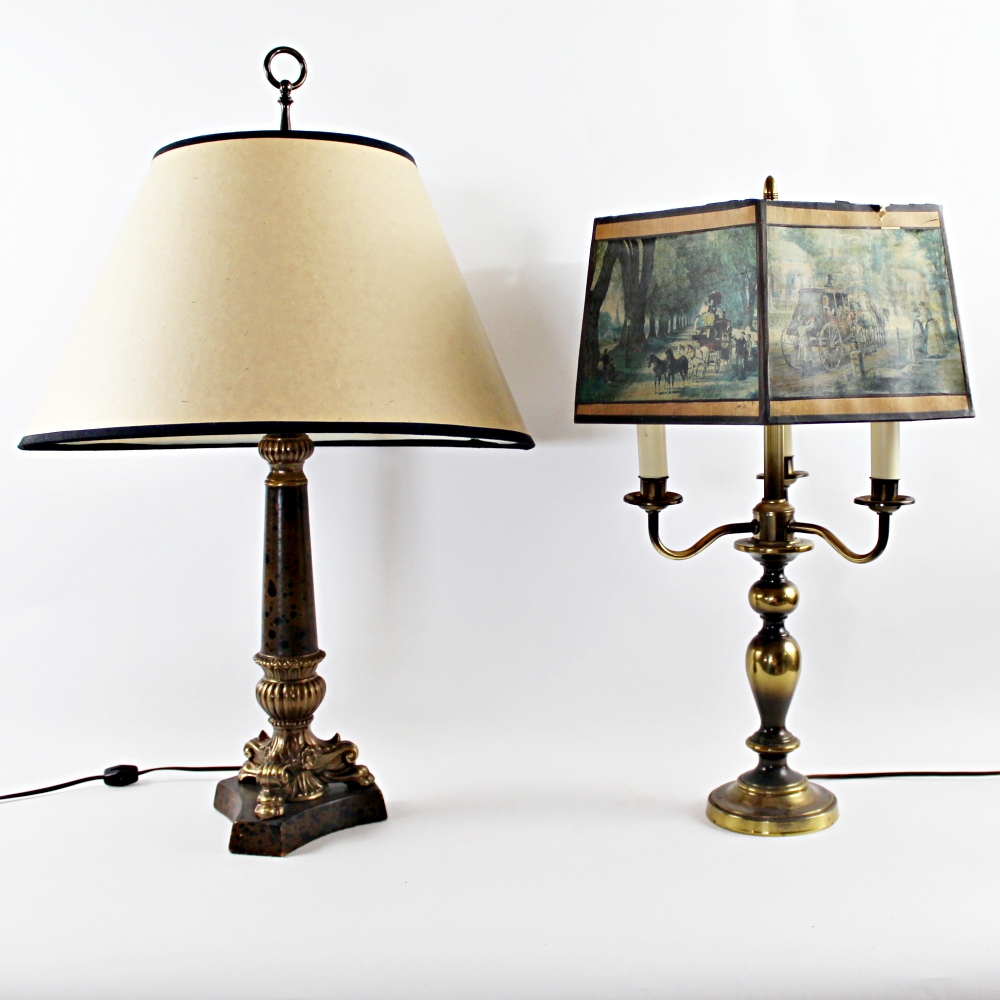 Two Vintage Lamps