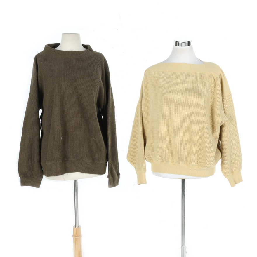 Issey Miyake Plantation Sweaters