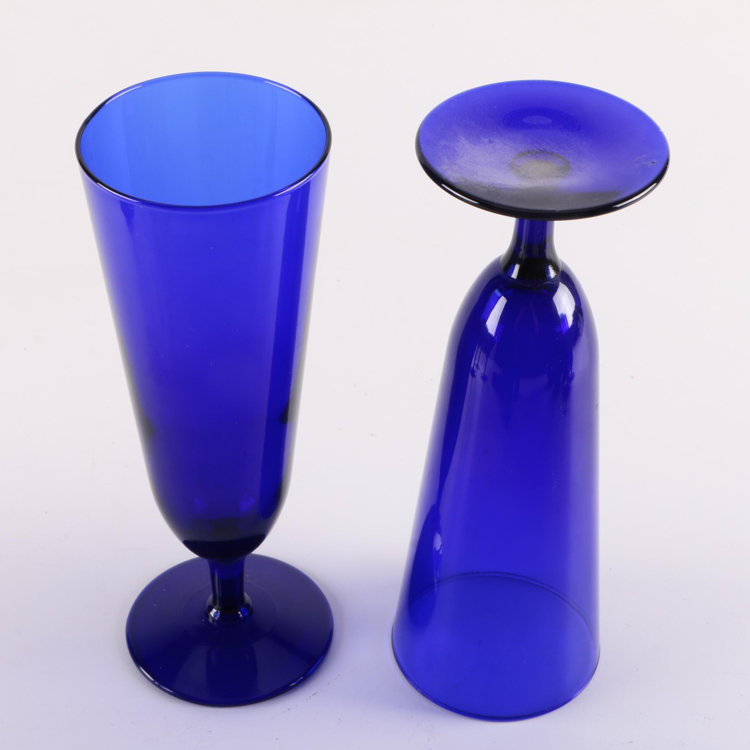 Cobalt Blue Glassware