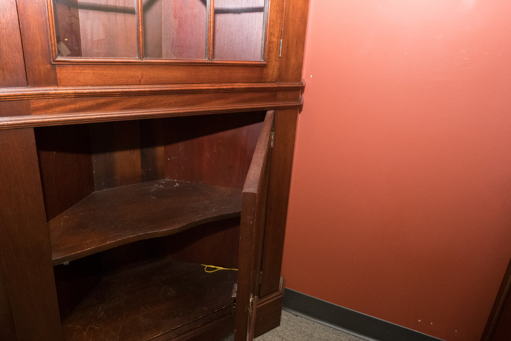 Traditional Style Corner Cabinet