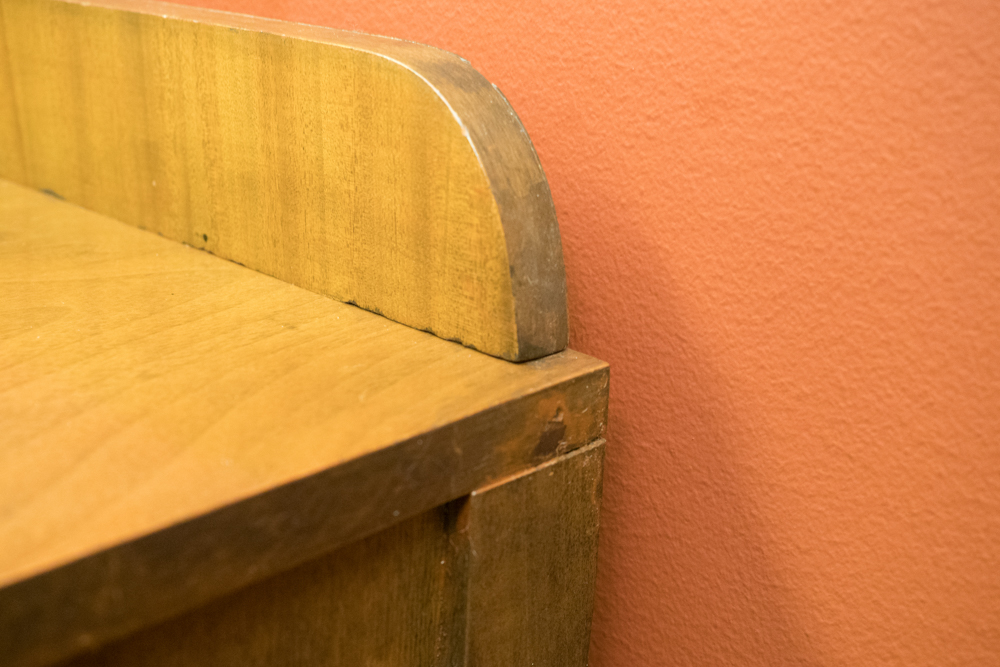 Art Deco Wooden Chest Of Drawers