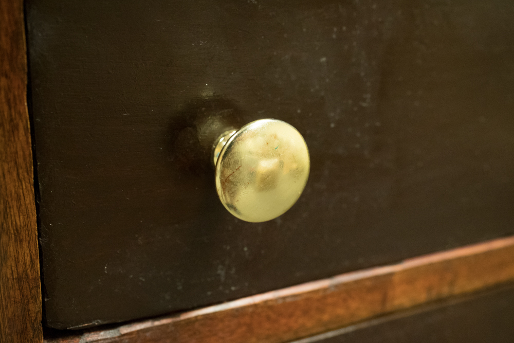 Vintage Cocktail Cabinet with Pull Out Tray