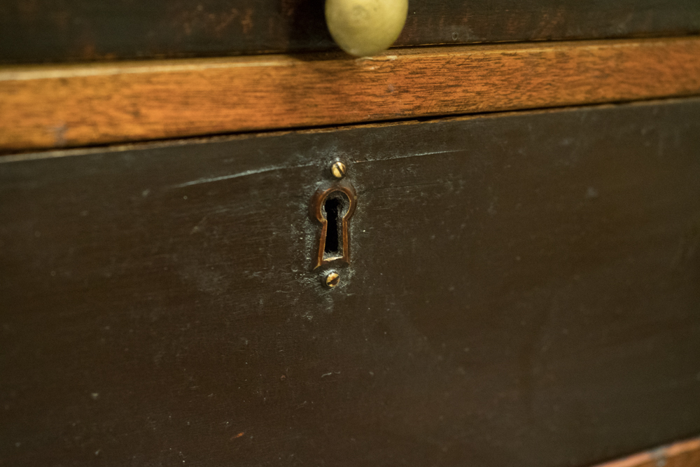 Vintage Cocktail Cabinet with Pull Out Tray
