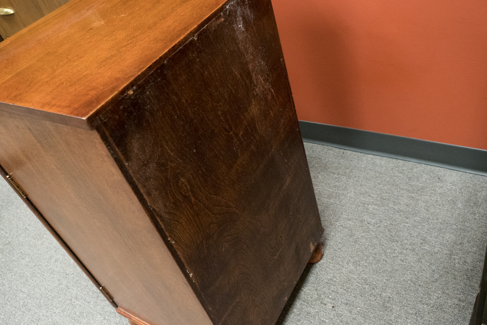 Vintage Cocktail Cabinet with Pull Out Tray