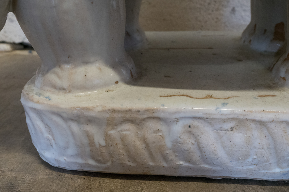 Ceramic Elephant Garden Seat