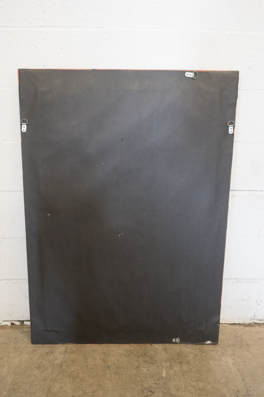 Black and Gold Wall Mirror