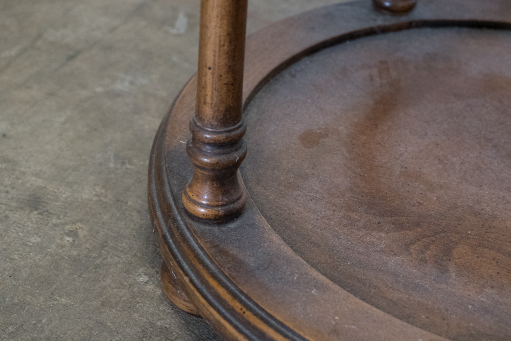 12" Globe on Bamboo Style Stand