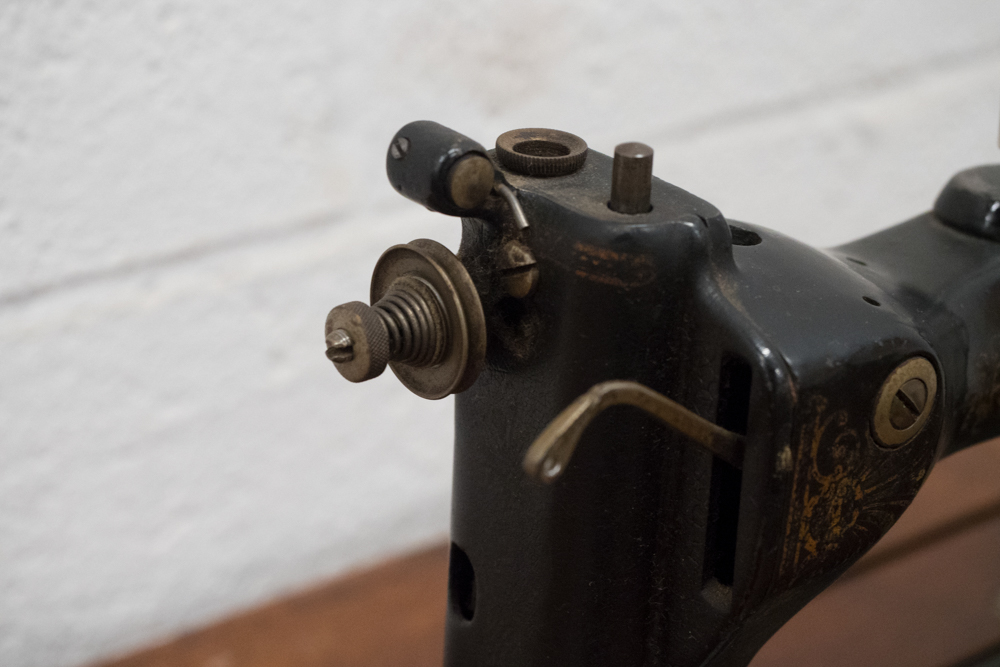 Antique Wheeler & Wilson Treadle Sewing Machine and Cabinet