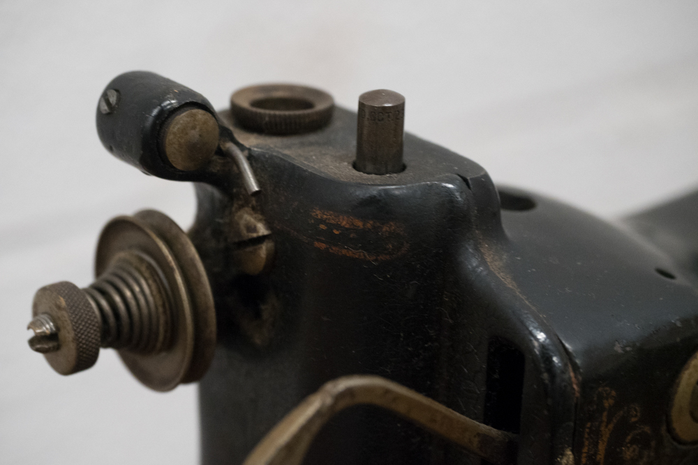 Antique Wheeler & Wilson Treadle Sewing Machine and Cabinet