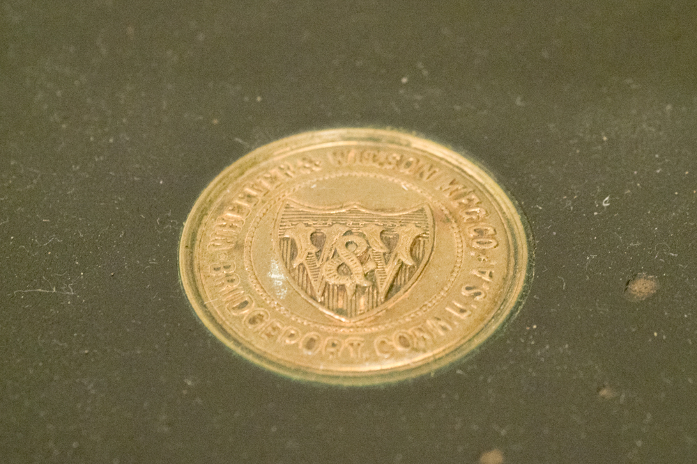 Antique Wheeler & Wilson Treadle Sewing Machine and Cabinet