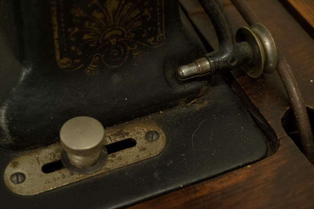 Antique Wheeler & Wilson Treadle Sewing Machine and Cabinet