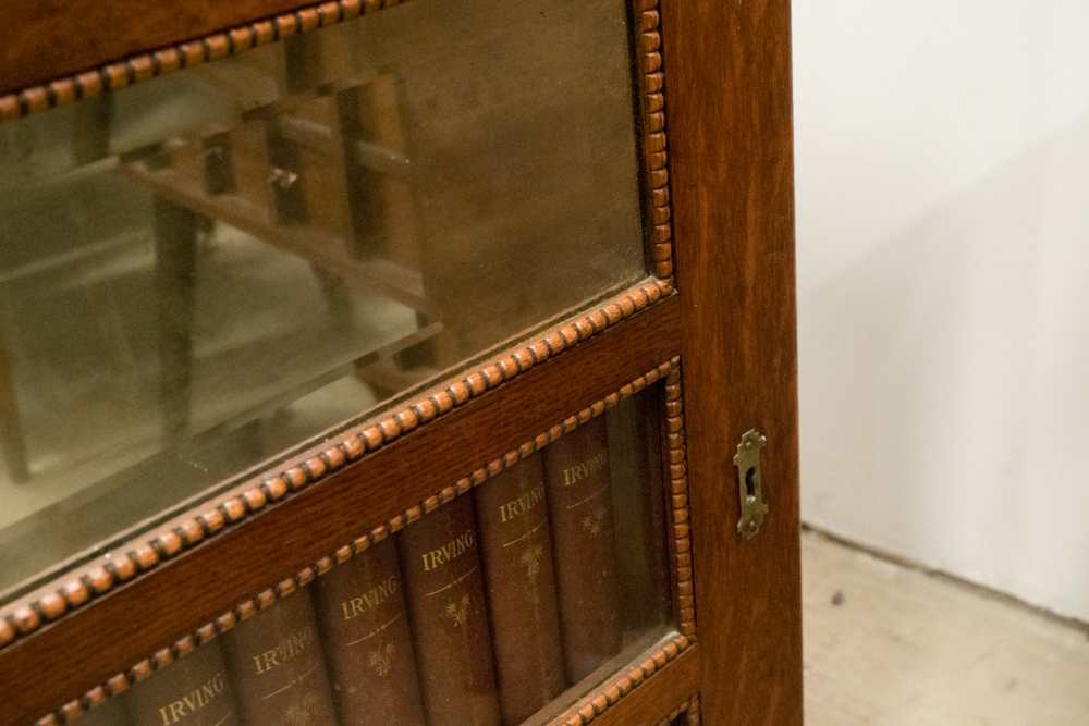 Antique Wheeler & Wilson Treadle Sewing Machine and Cabinet