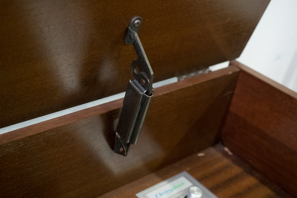 Mid Century Modern Electrophonic Record Player Cabinet